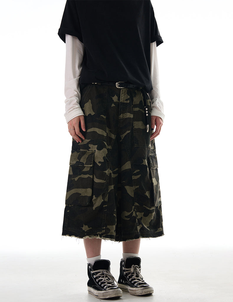 QS427B camouflage shorts