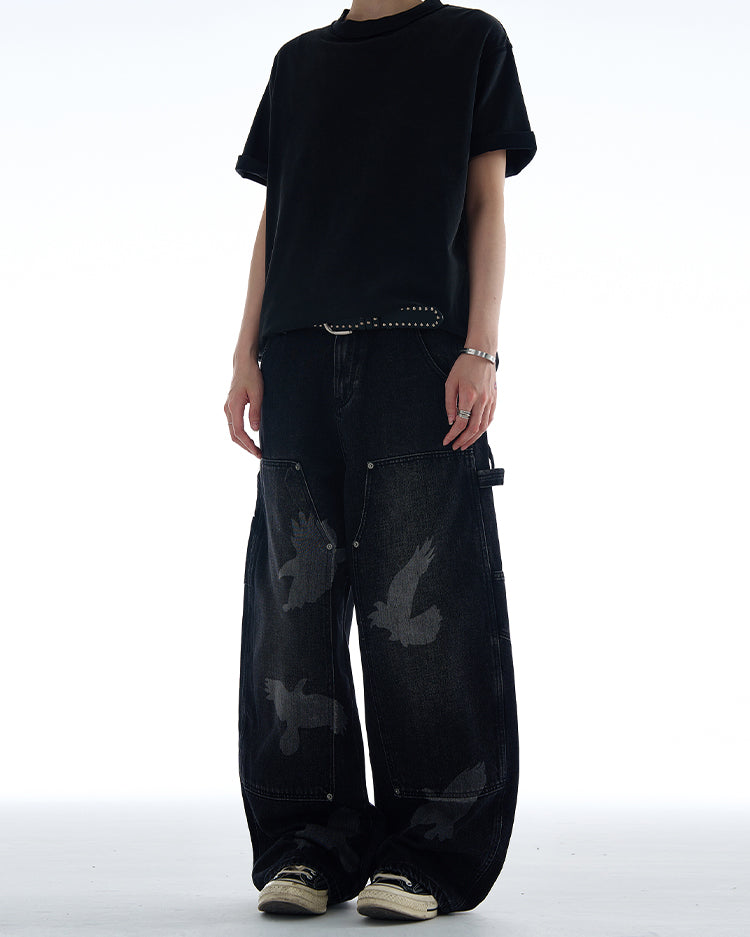 QS401B wide denim