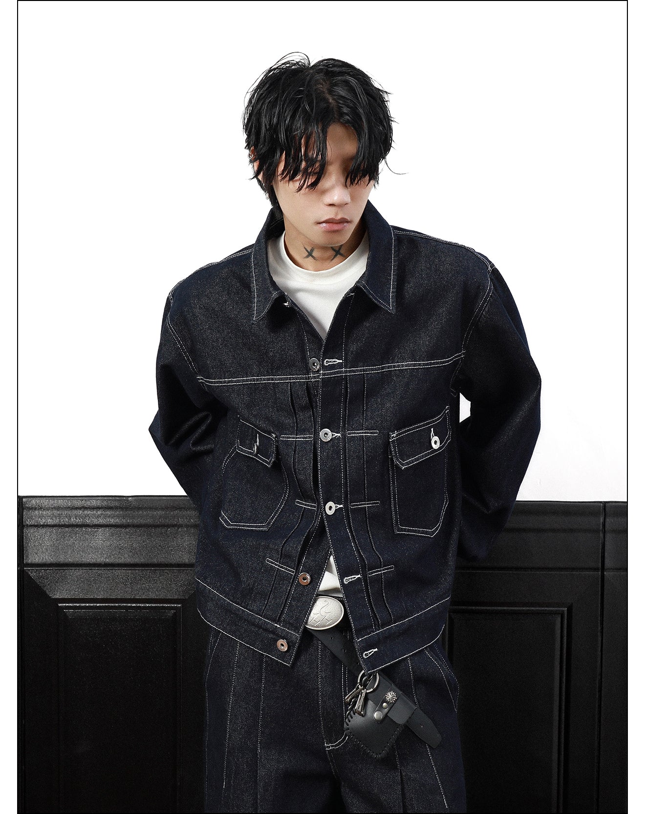 QS328B denim jacket