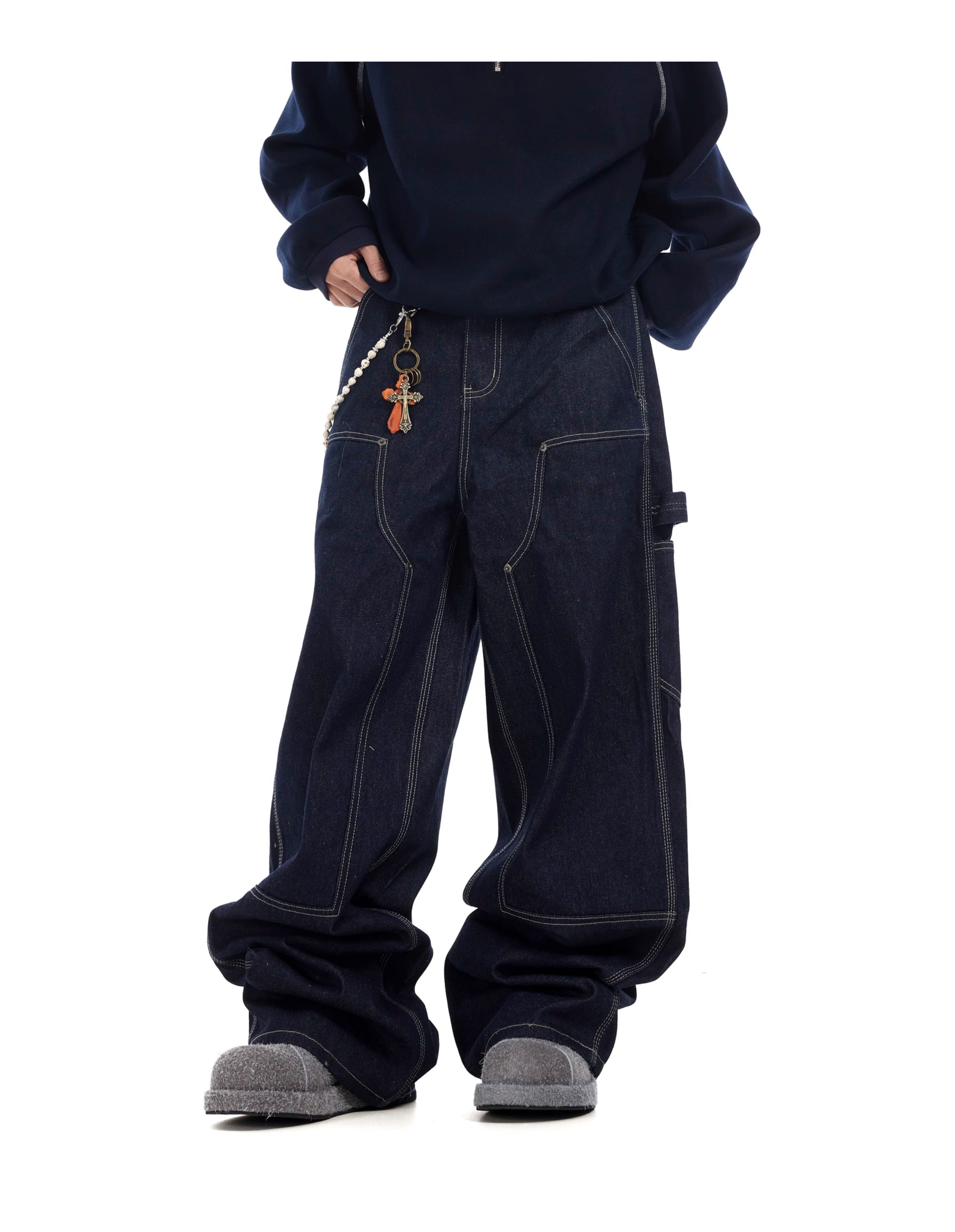 QS425B wide denim