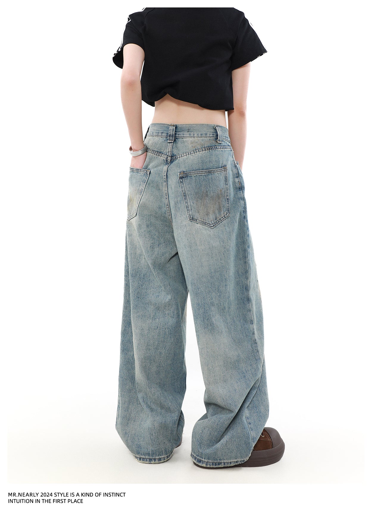 QS527A dirty denim