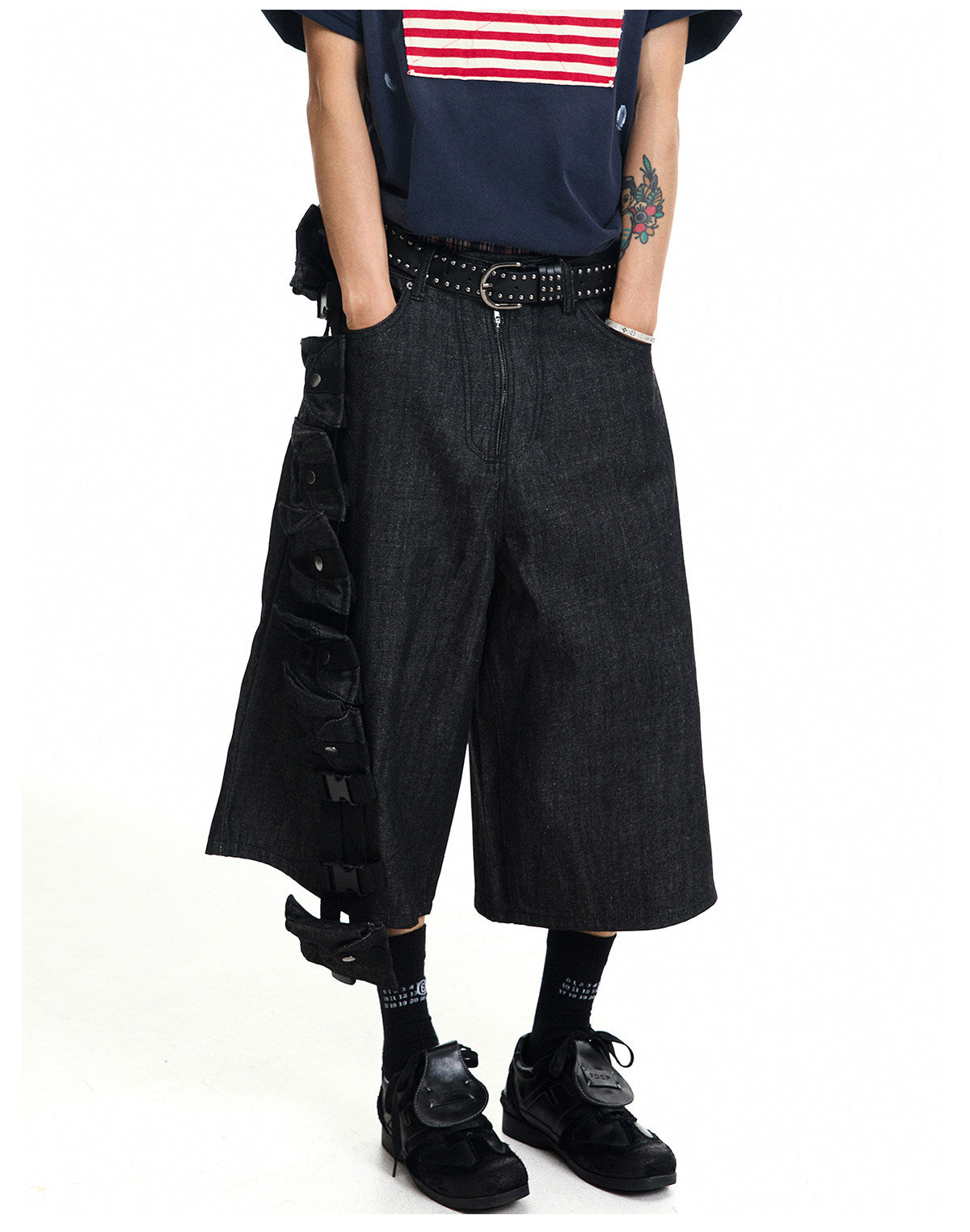 QS835B denim shorts