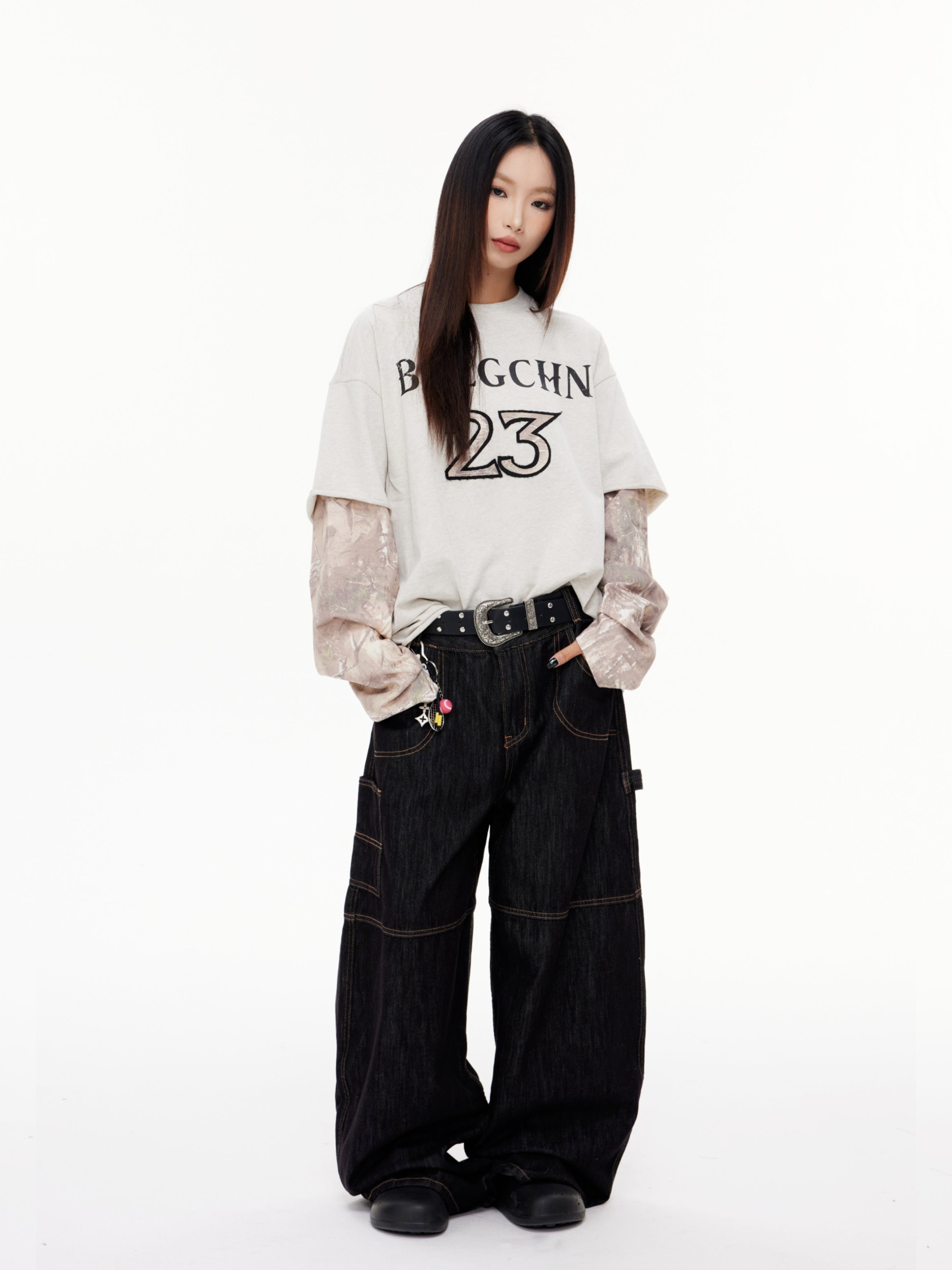 QS267B layered L/S tee