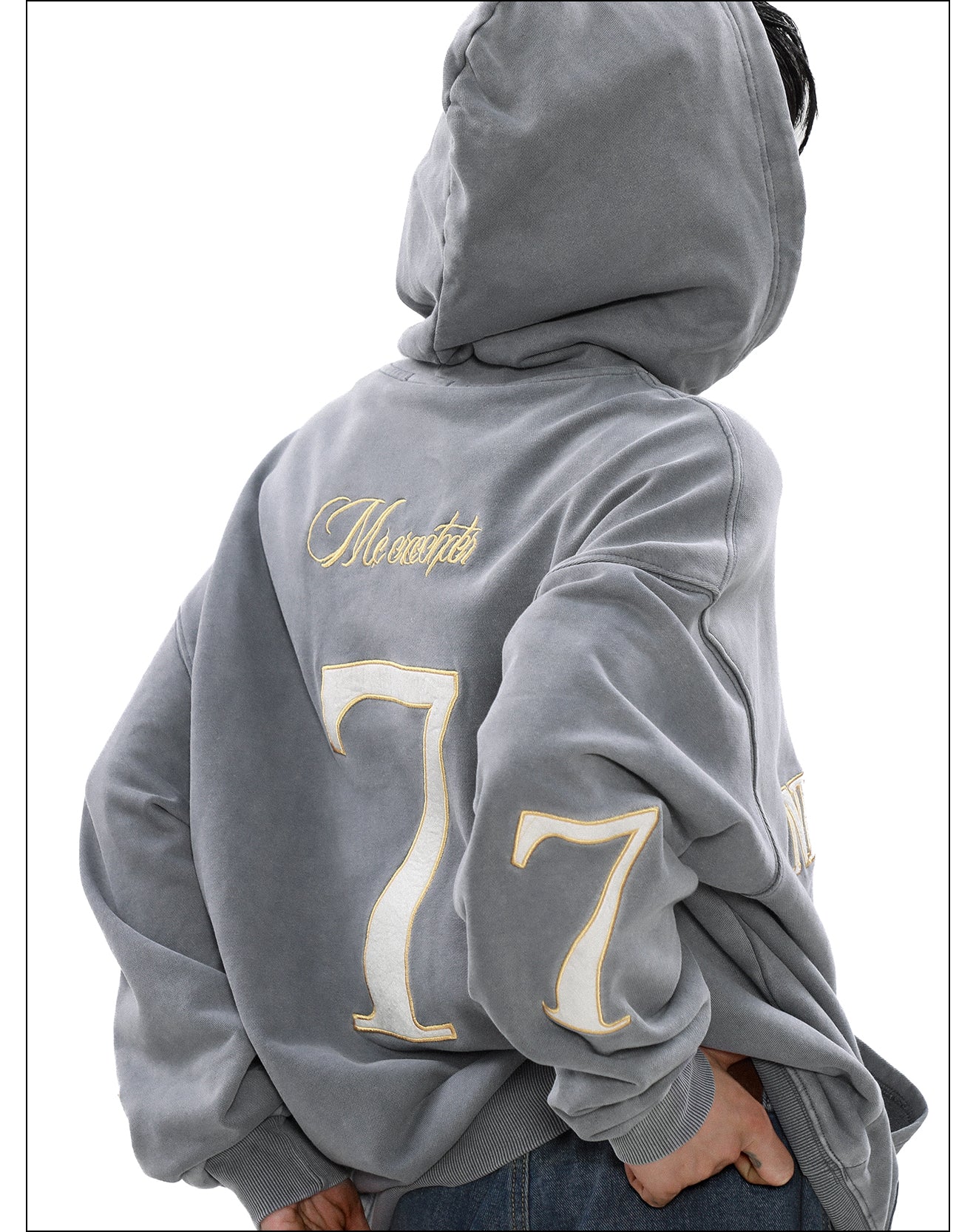 QS968A embroidery hoodie