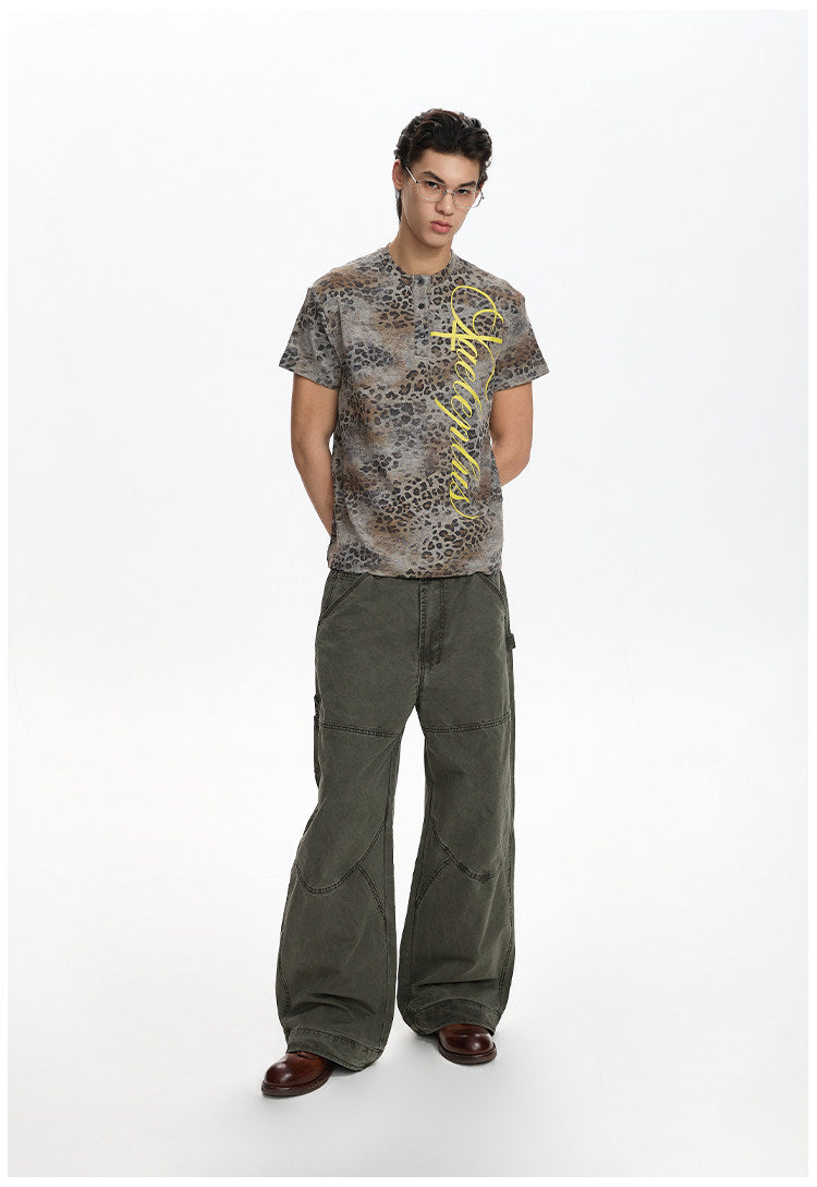 QS849 leopard tee