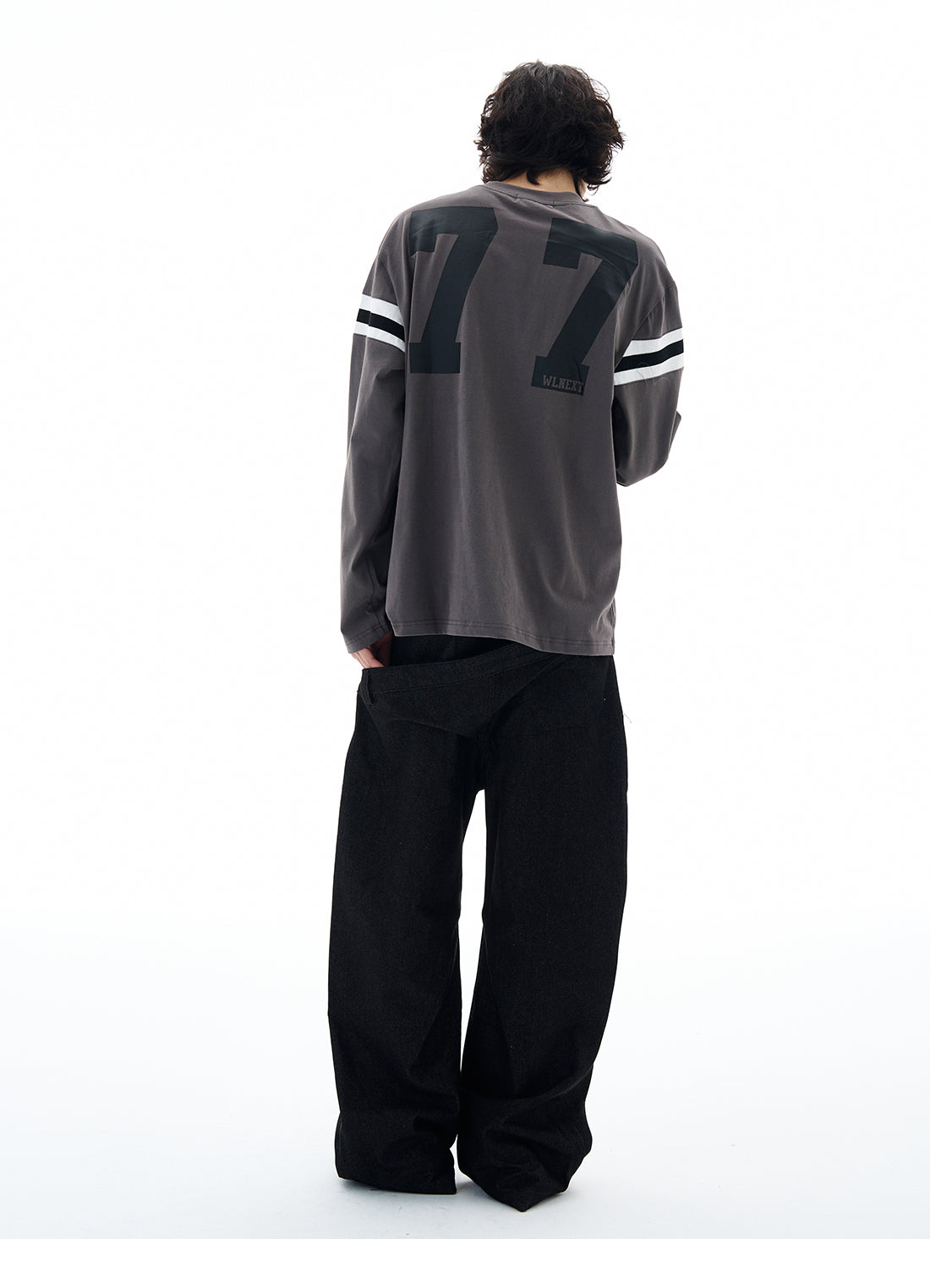 QS610B print L/S tee