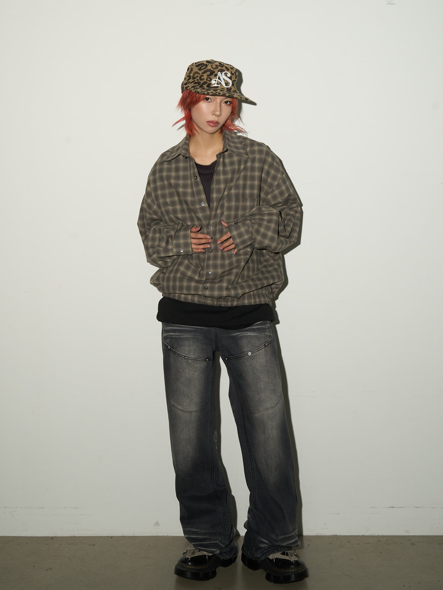 QS705B wash denim