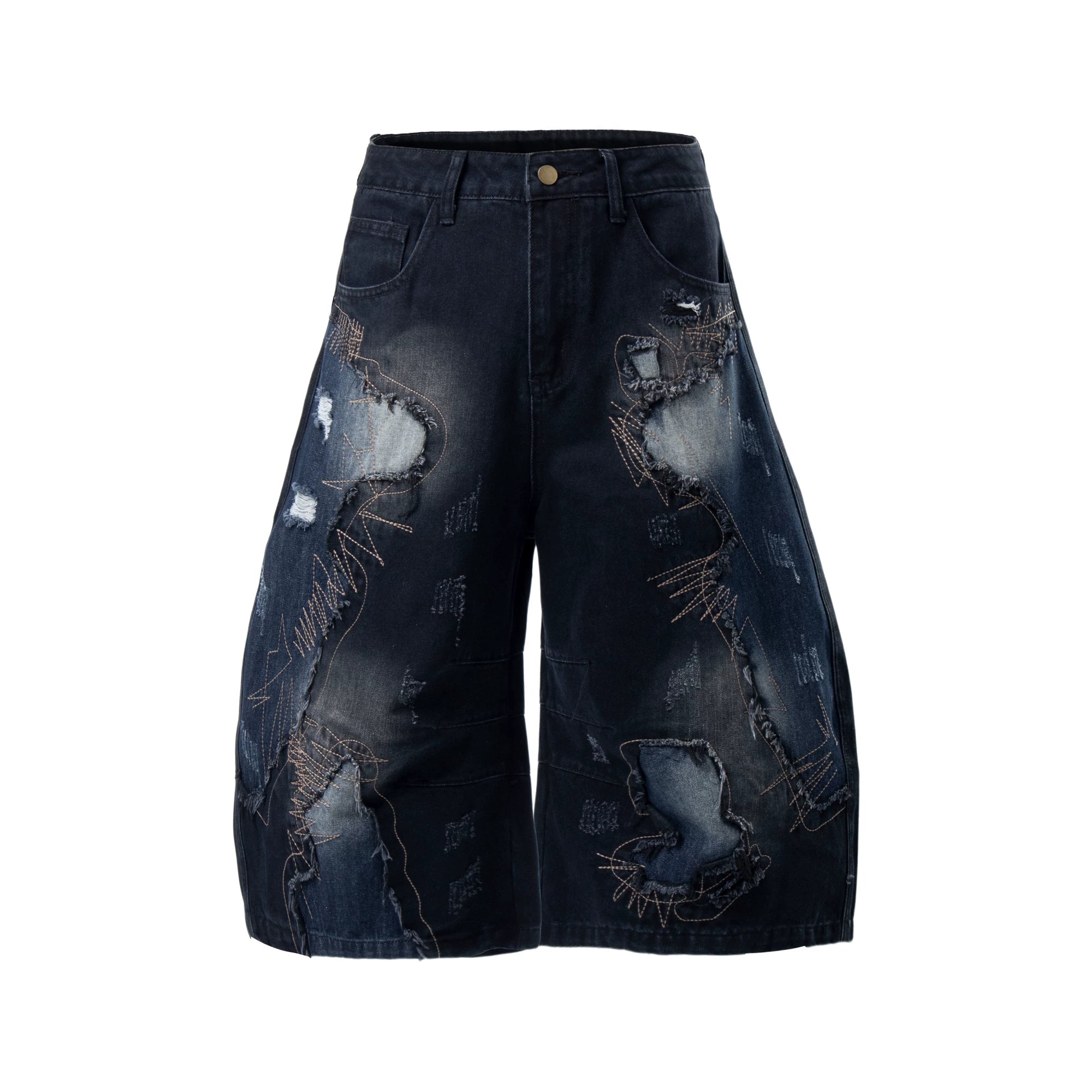QS877B denim shorts