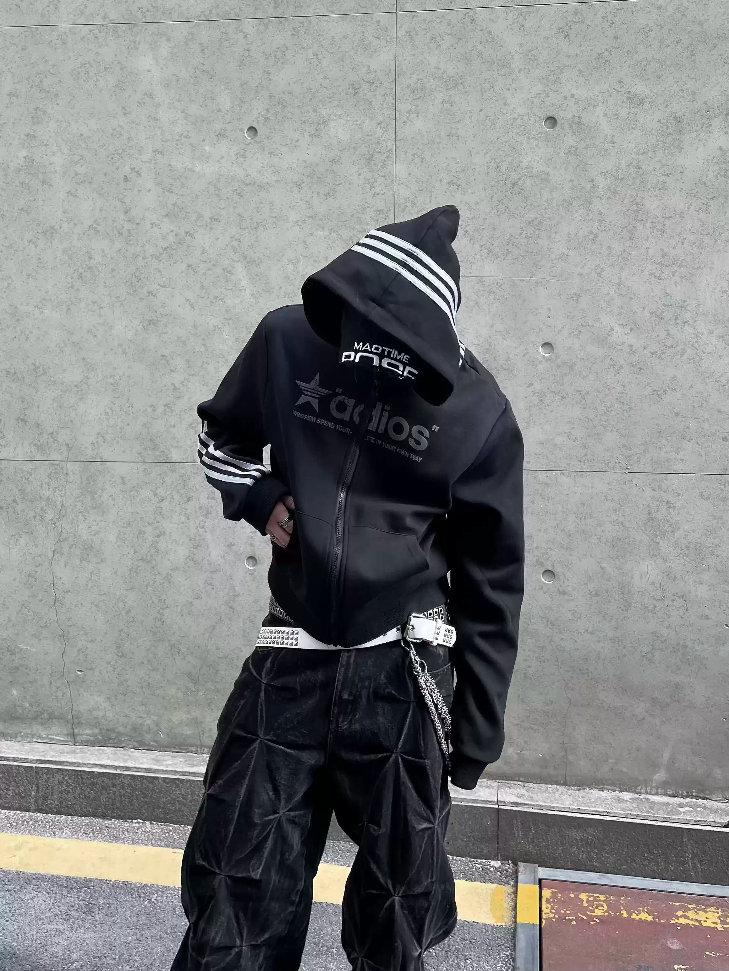 QS299B zip hoodie