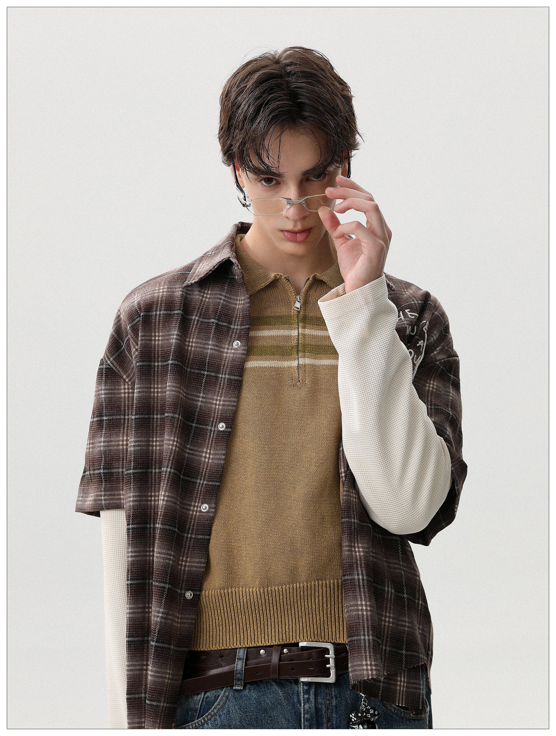QS618B layered shirts