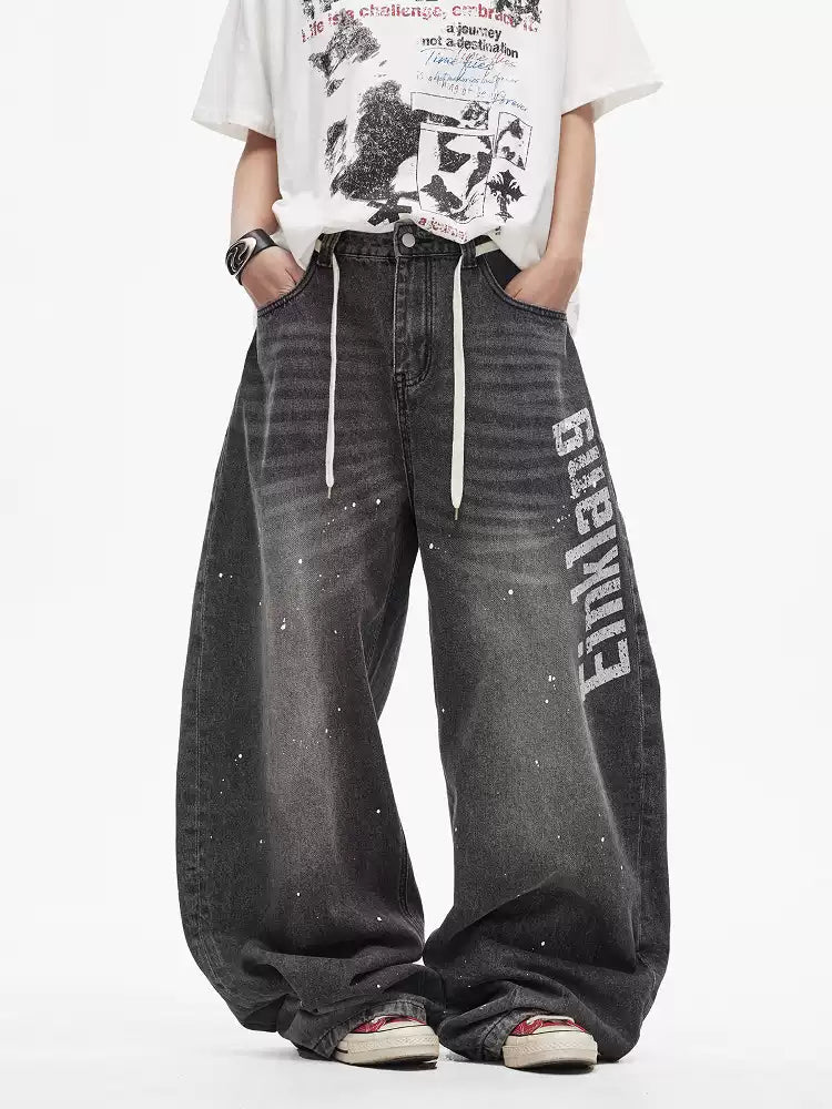 QS415B print denim