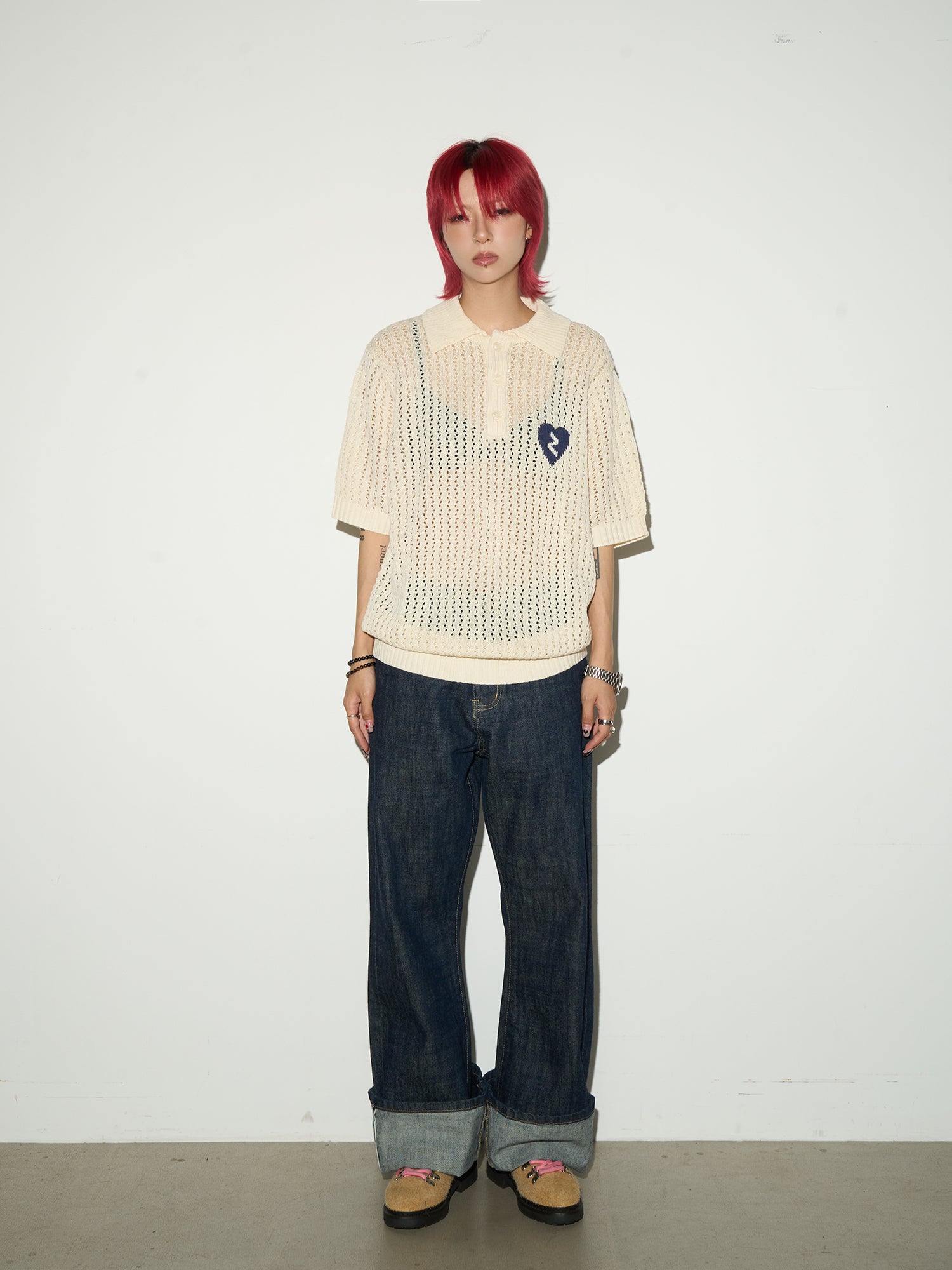 QS574B straight denim