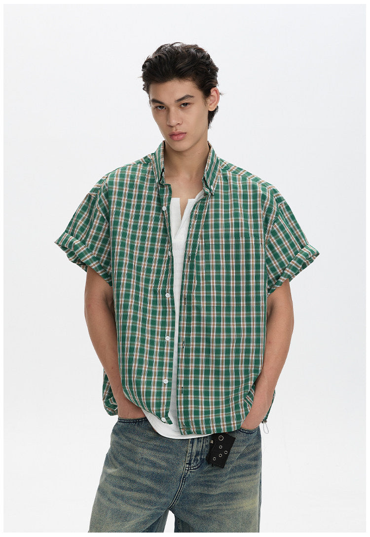 QS799B check shirts
