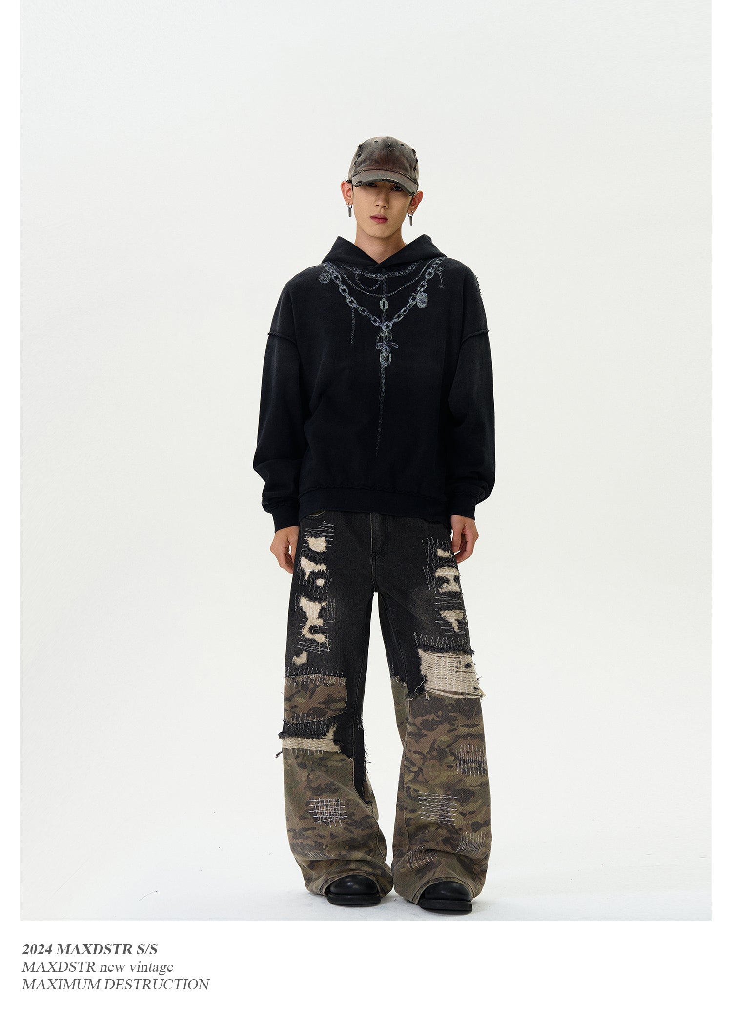 QS059B camouflage pants