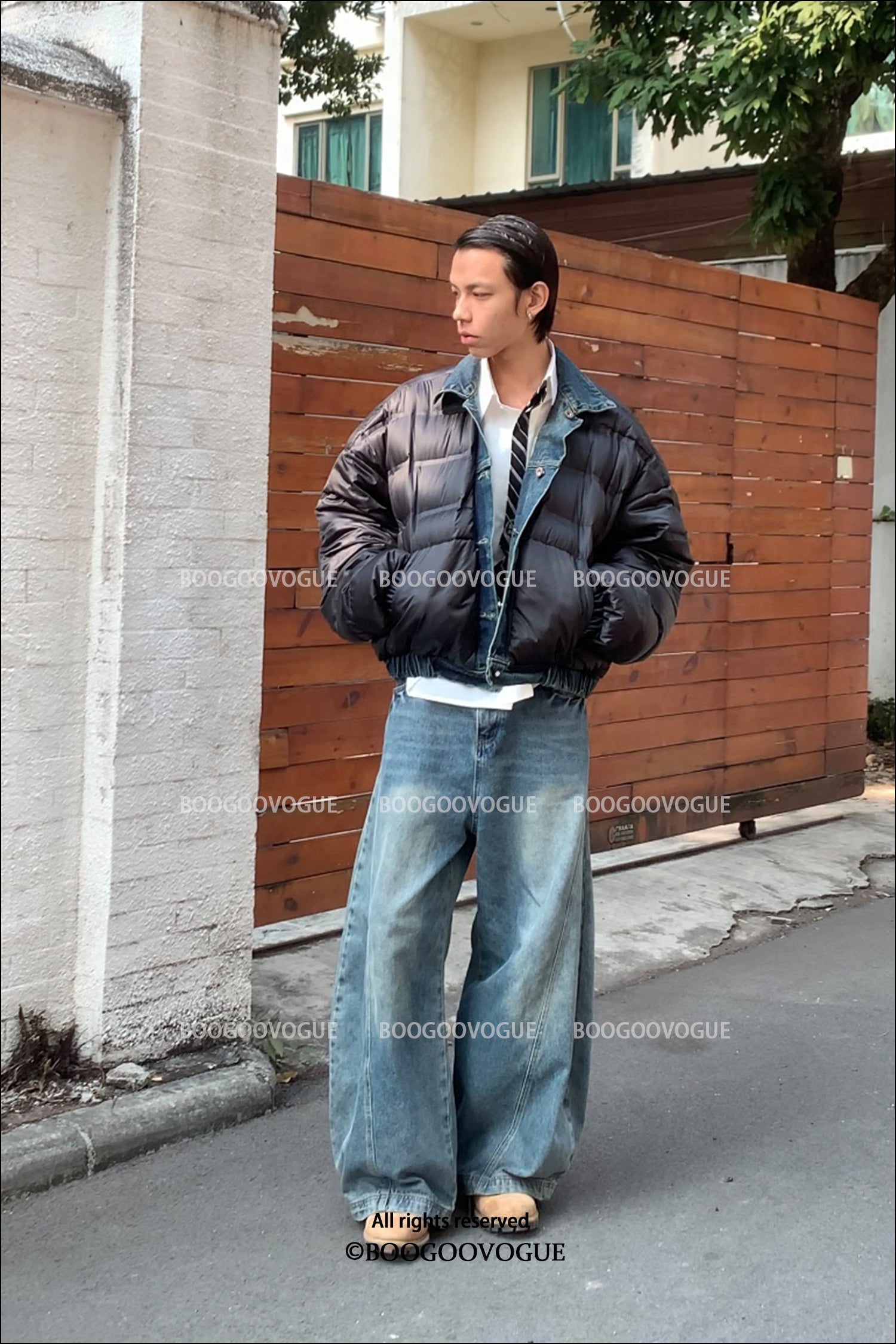 QS252B reversible jacket