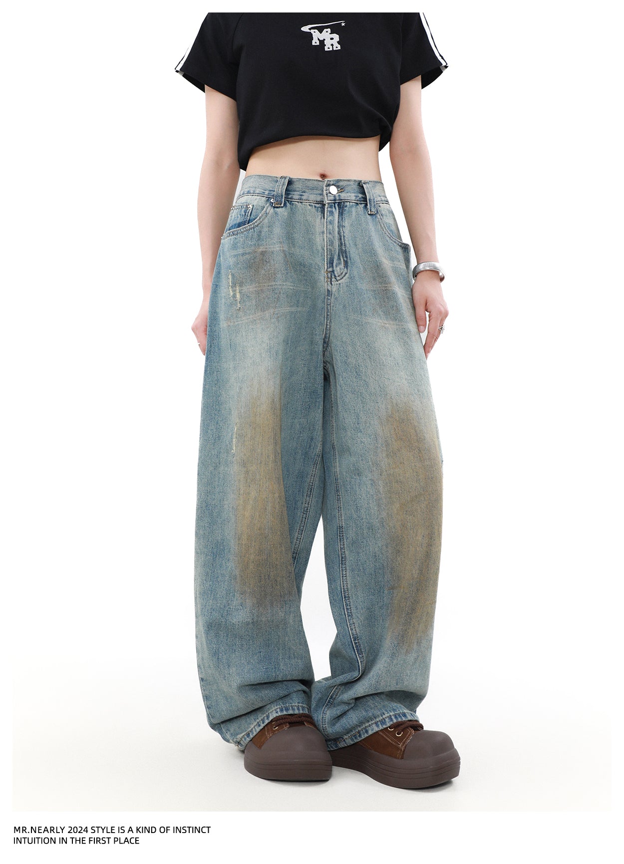 QS527A dirty denim