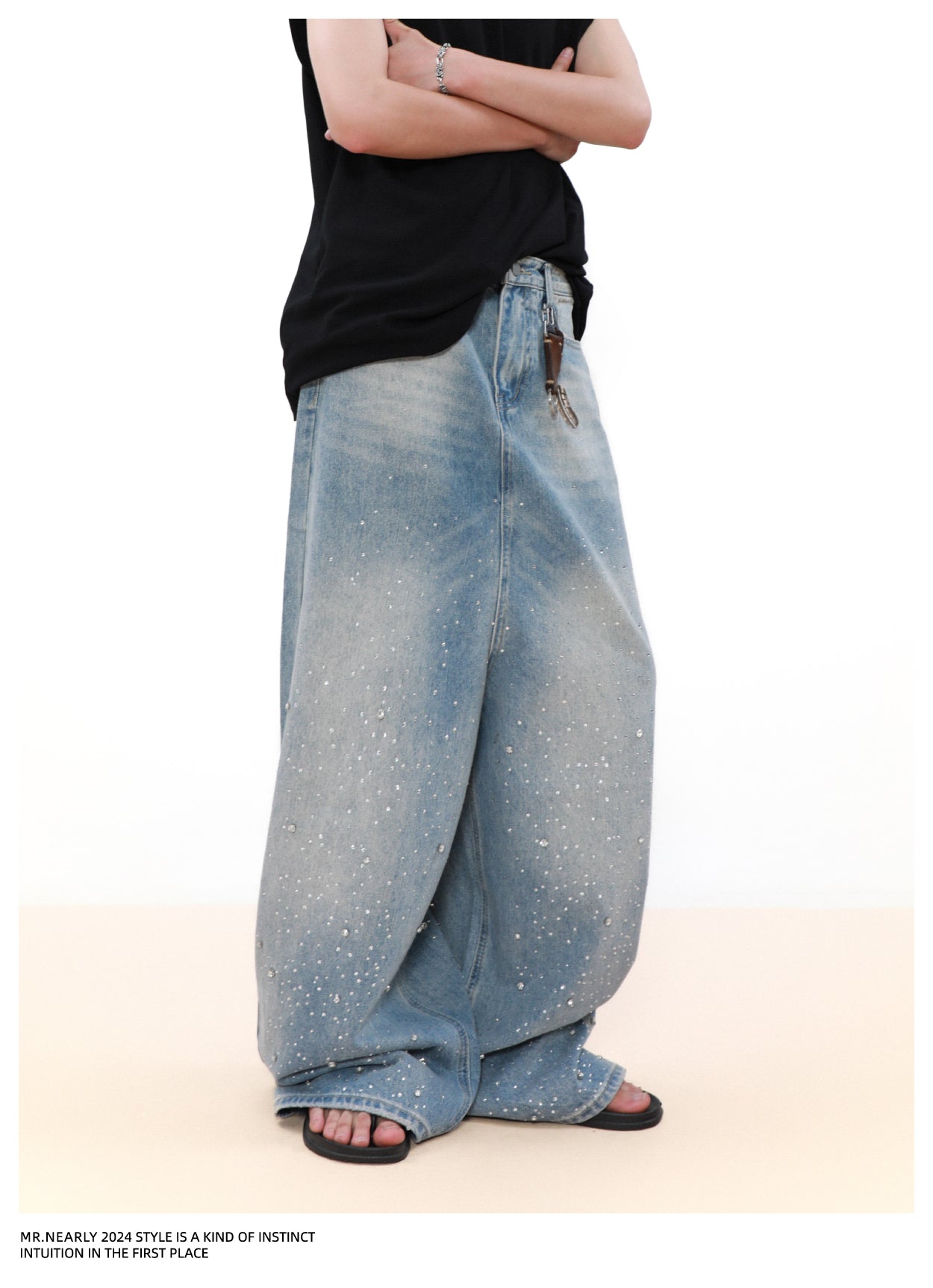 QS783A wide denim
