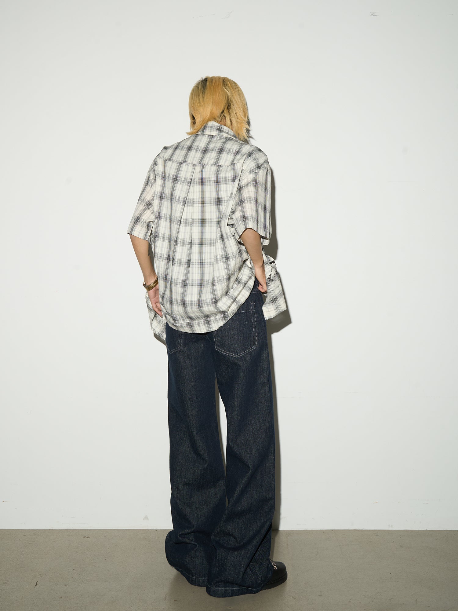 QS489B retro denim