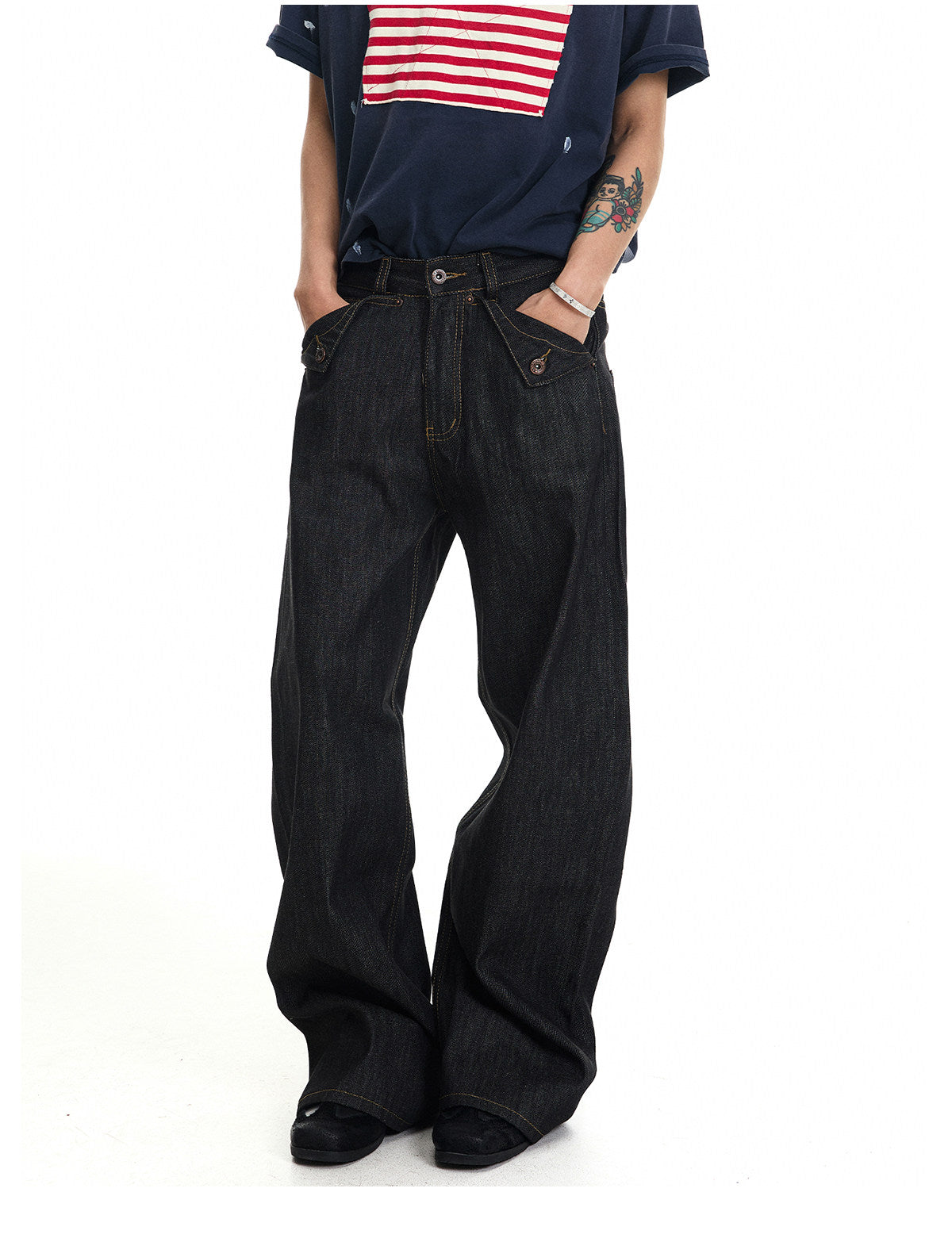 QS831B rigid denim