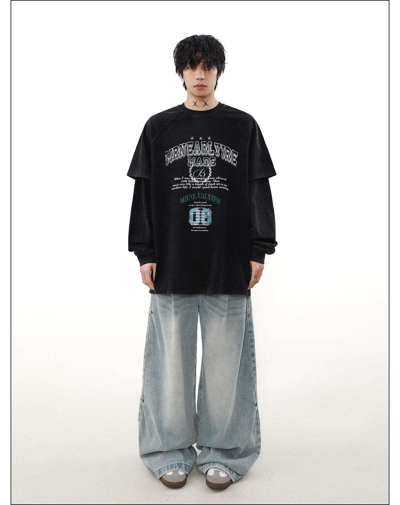 QS319B layered L/S tee