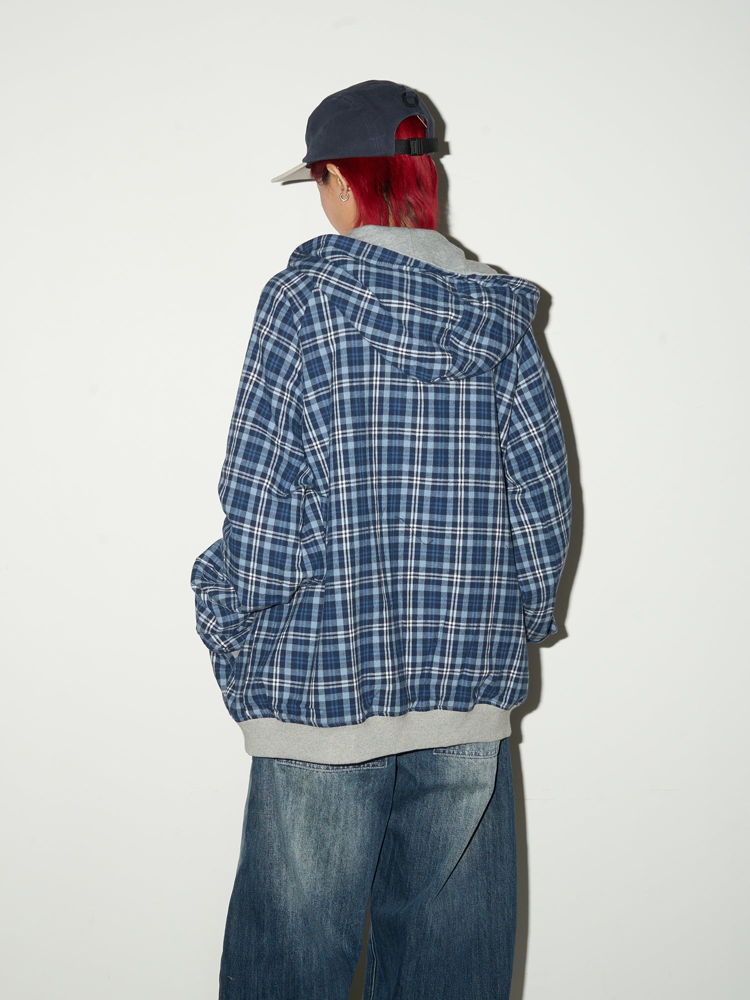 QS648B reversible hoodie