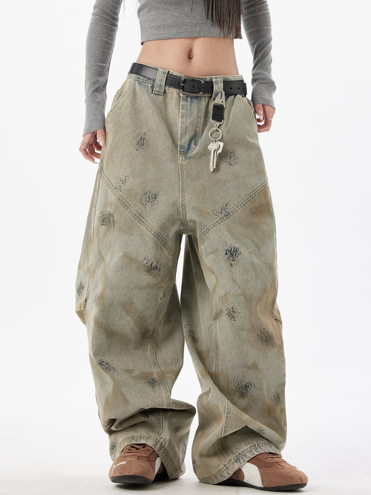 QS247B dirty denim