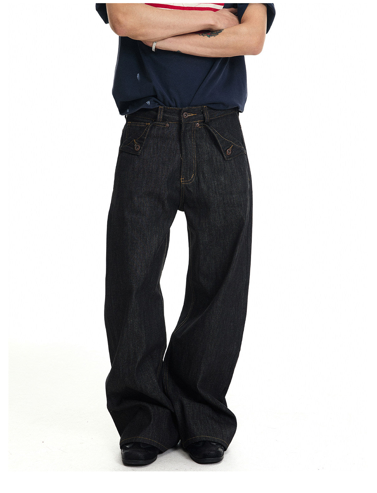 QS831B rigid denim