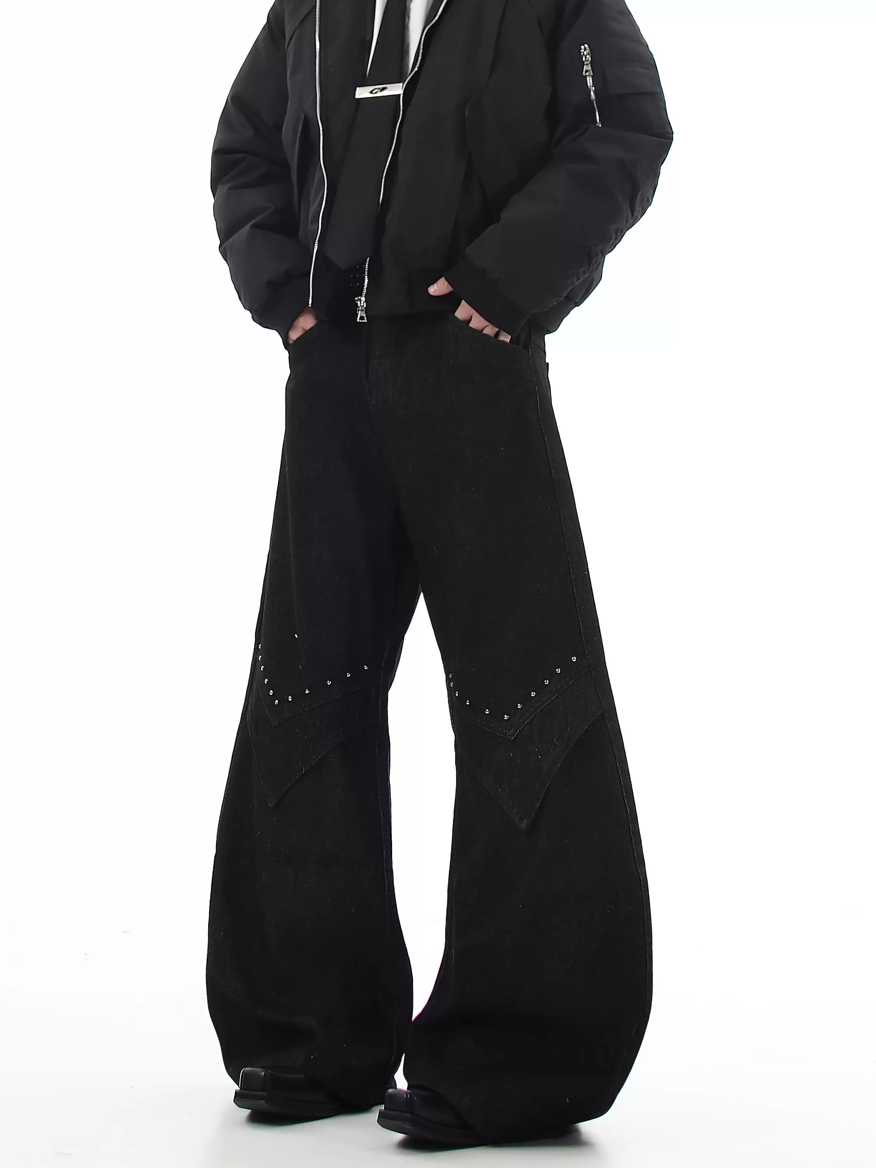 QS400B wide denim