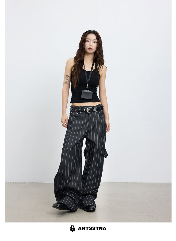 QS624B stripe pants