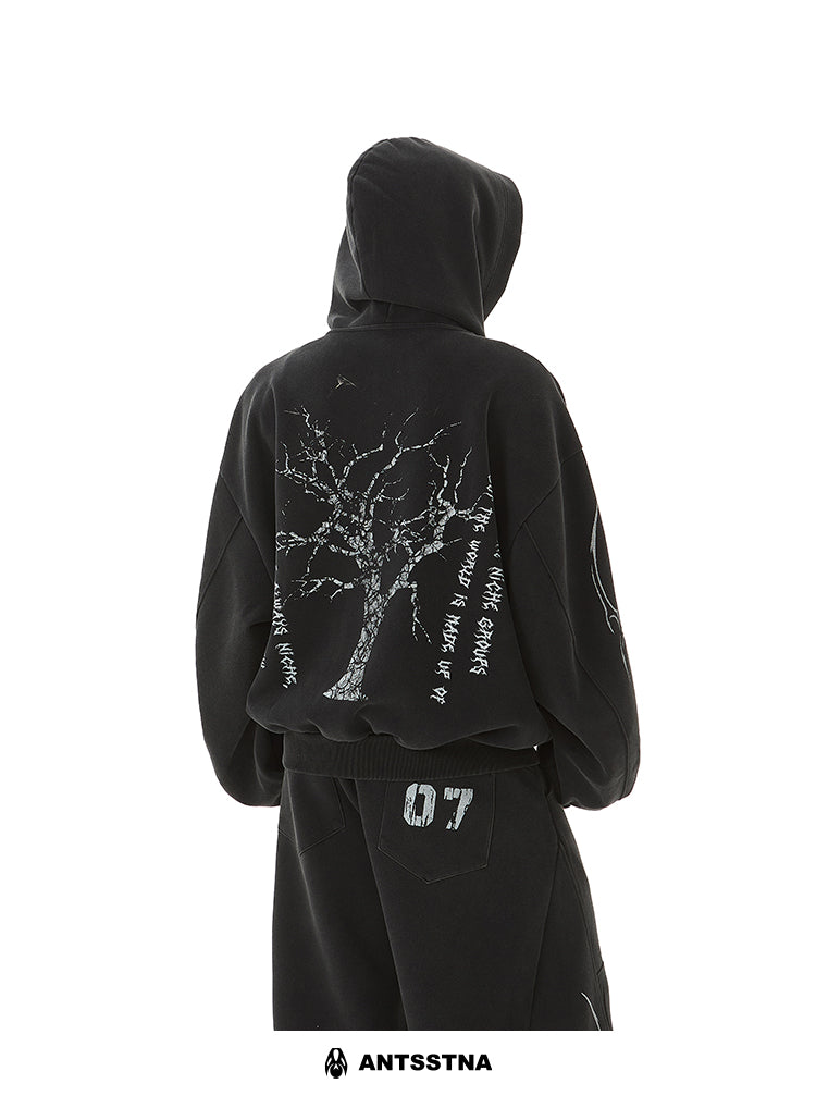 QS331B zip hoodie