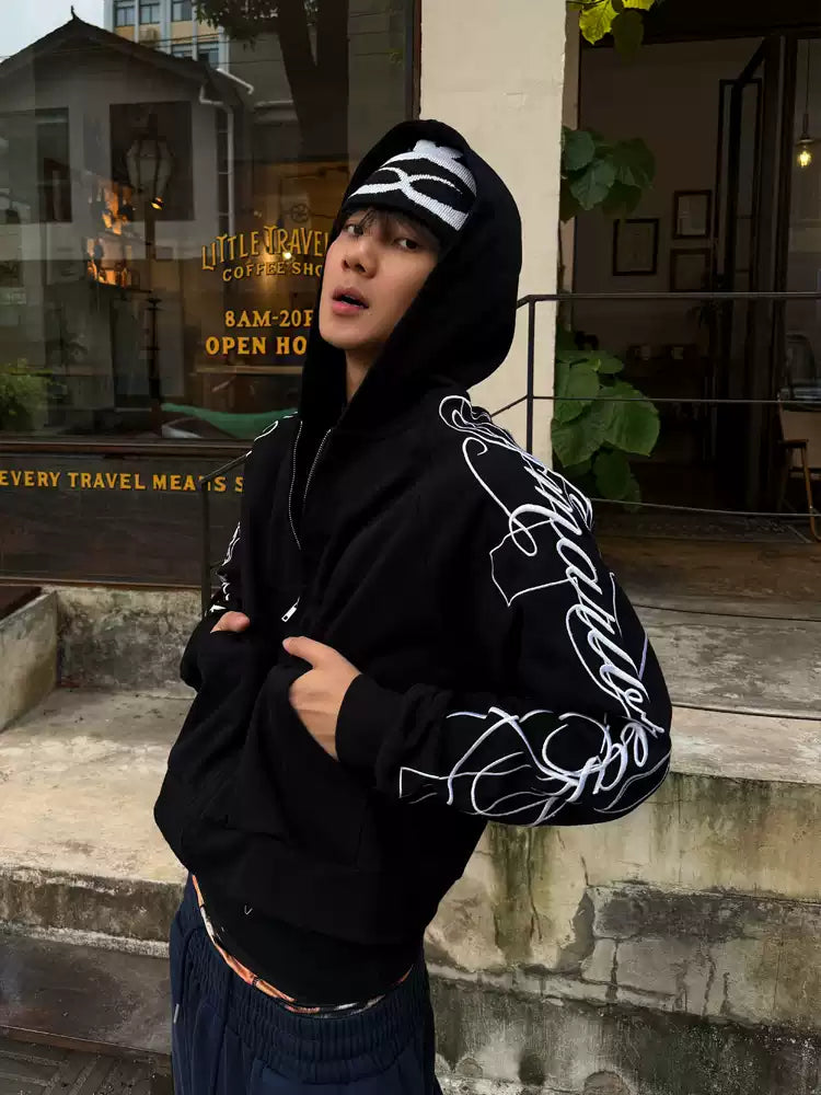 QS924B zip hoodie