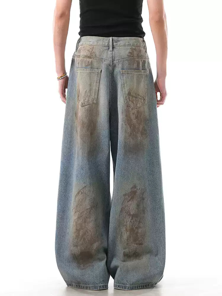 QS403B damage denim