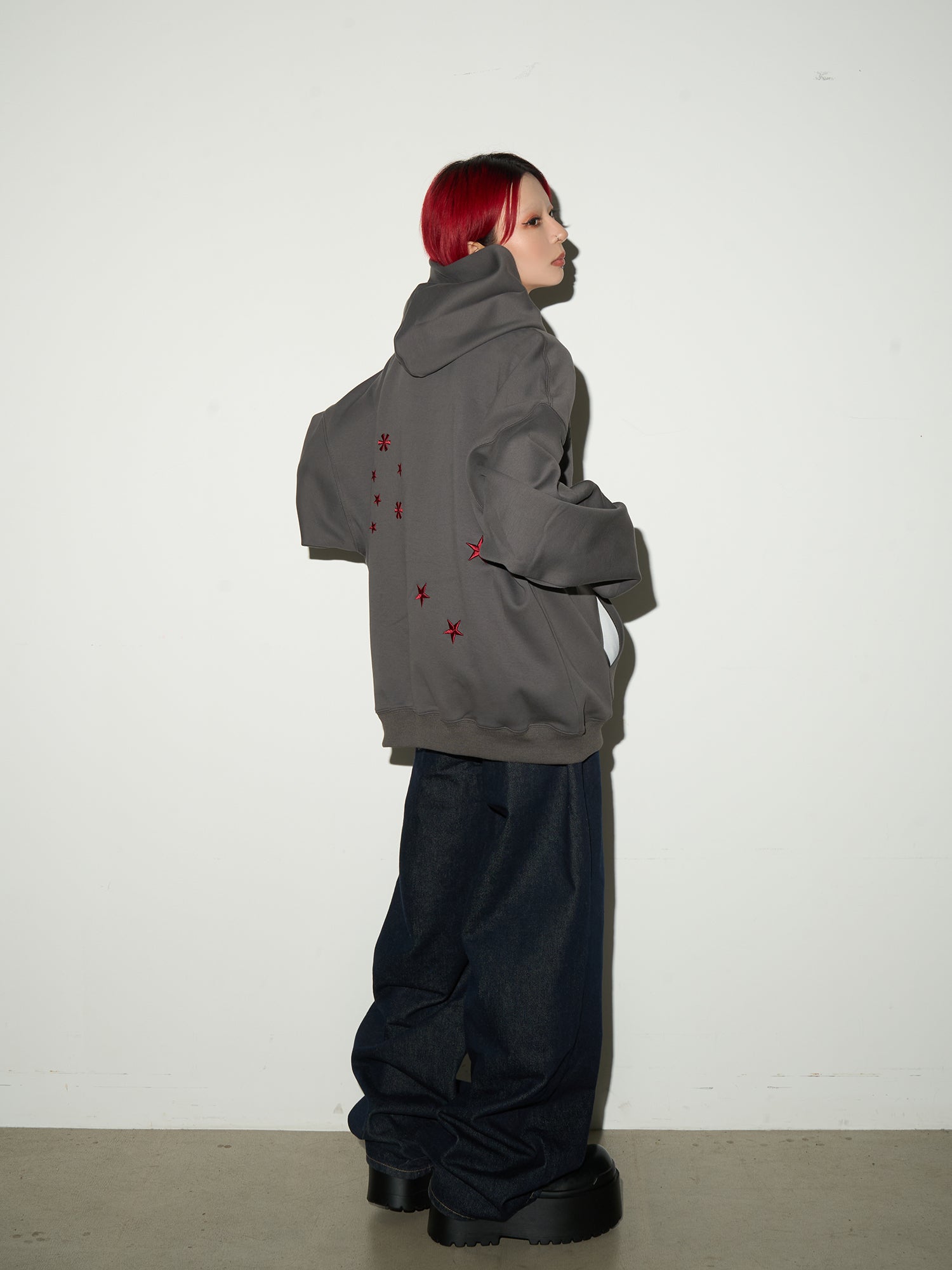 QS627B rigid denim