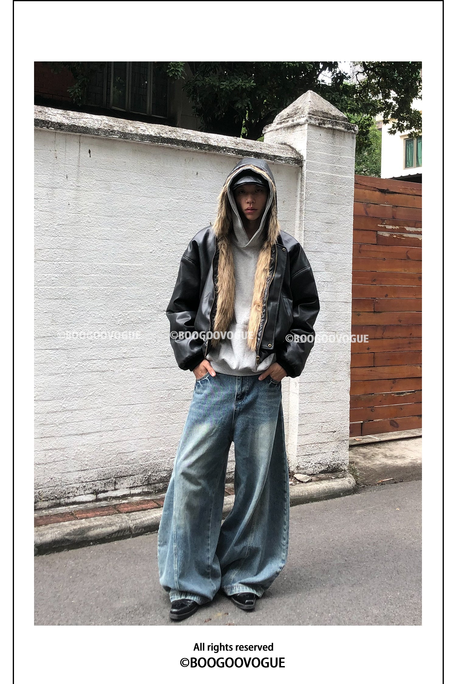 QS253B wash denim