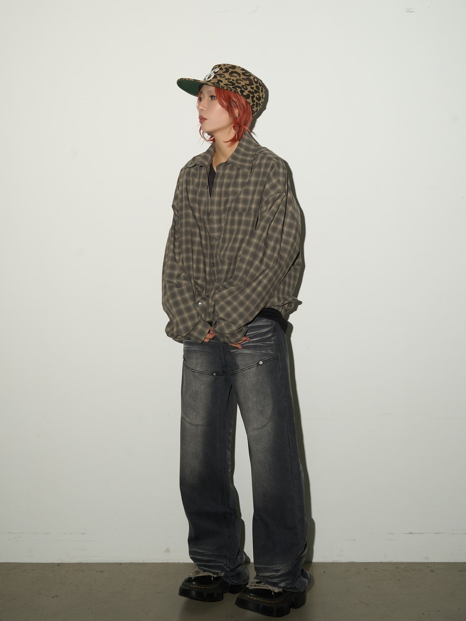 QS705B wash denim