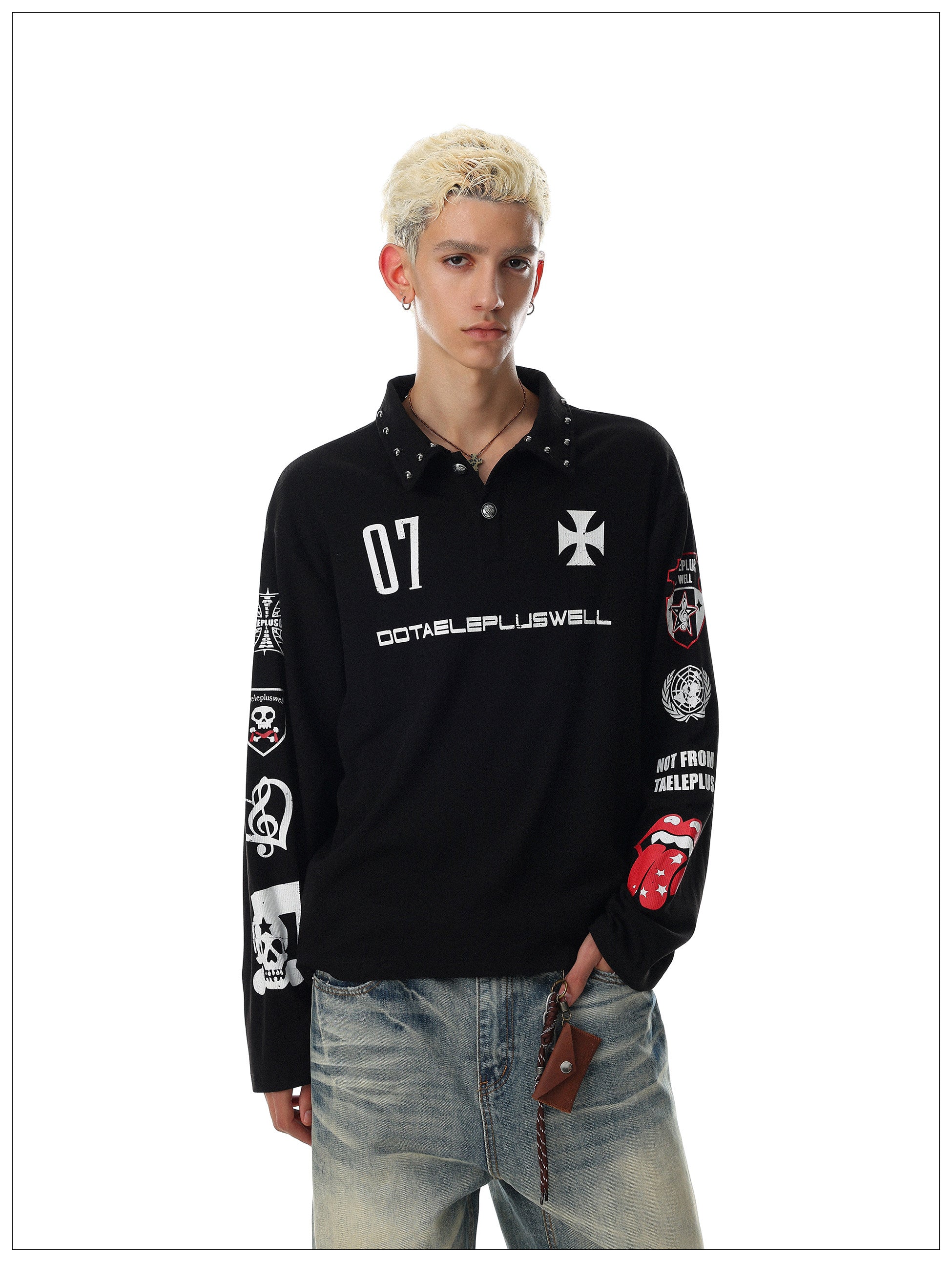 QS898B L/S polo