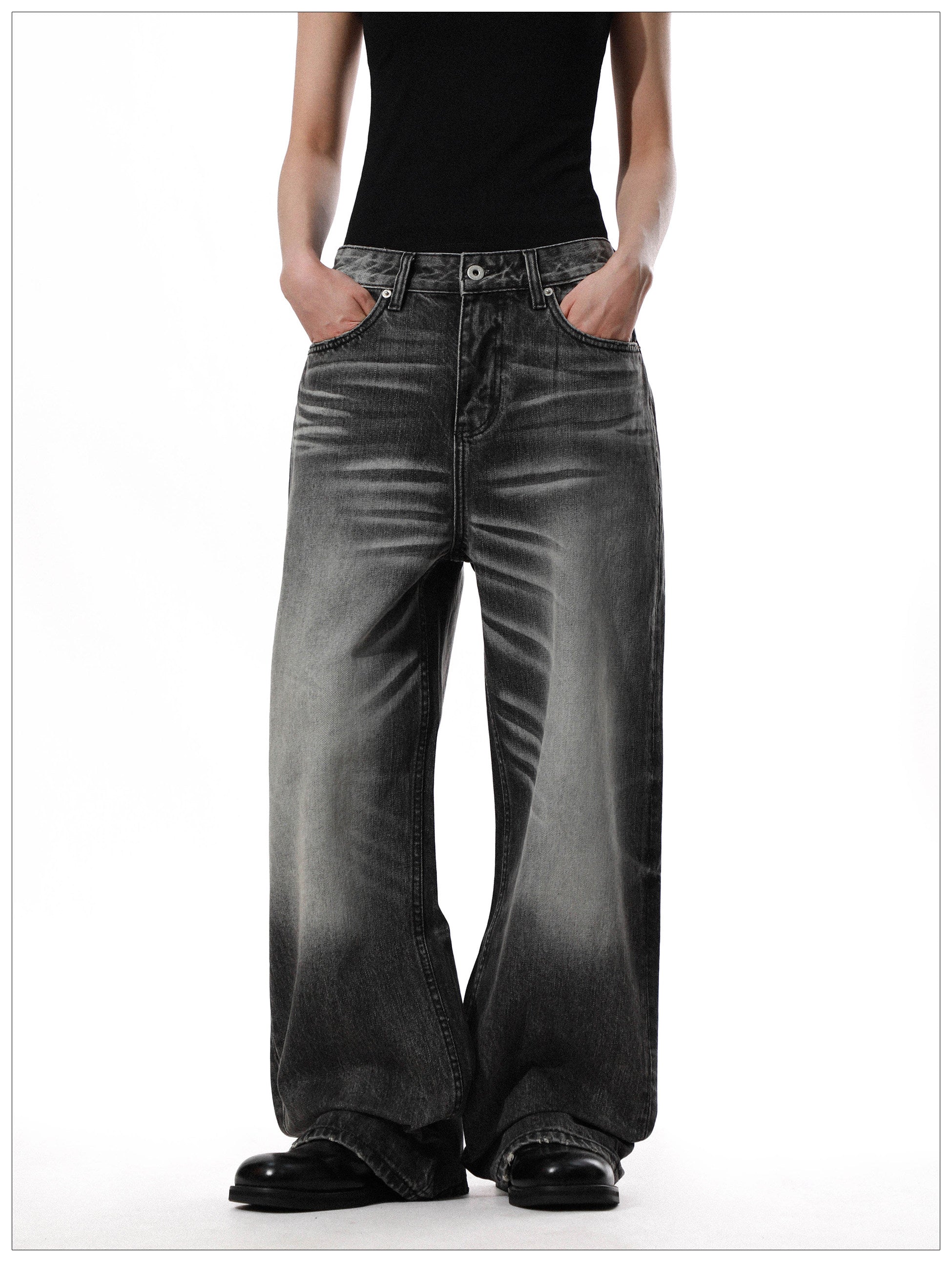 QS782B wash denim