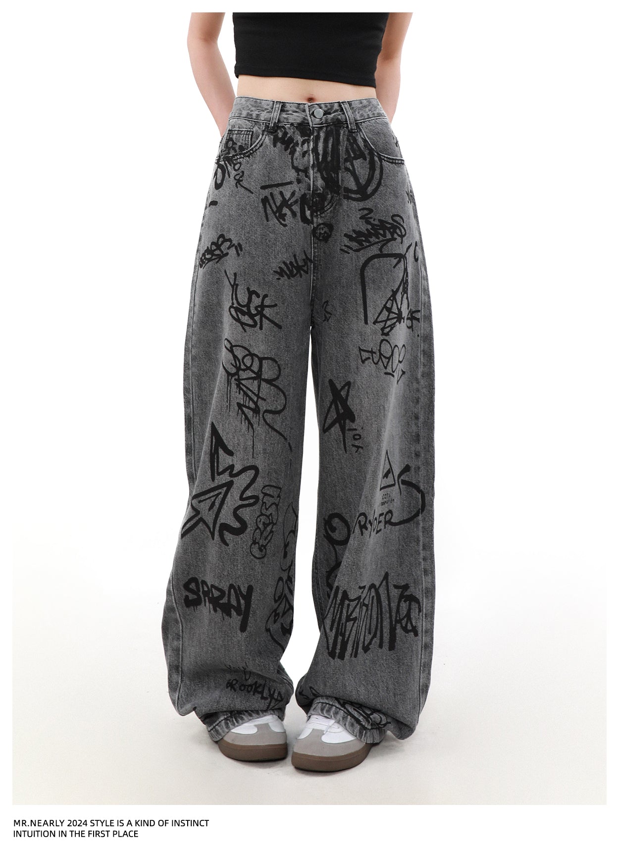 QS619A paint denim