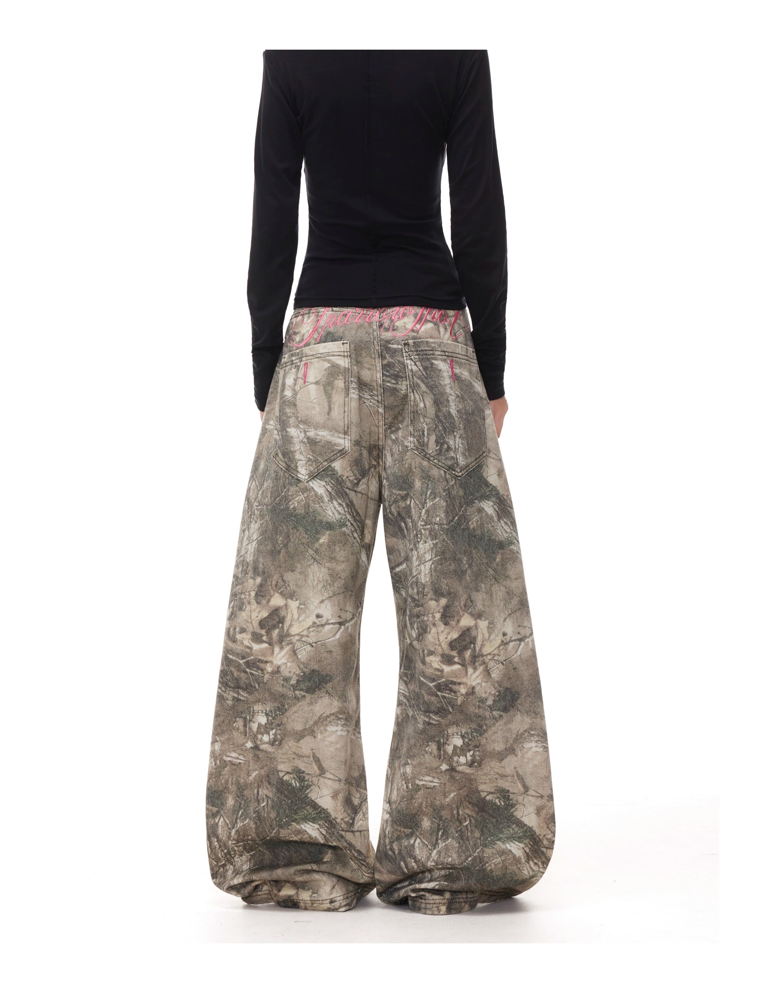 QS632B real tree pants