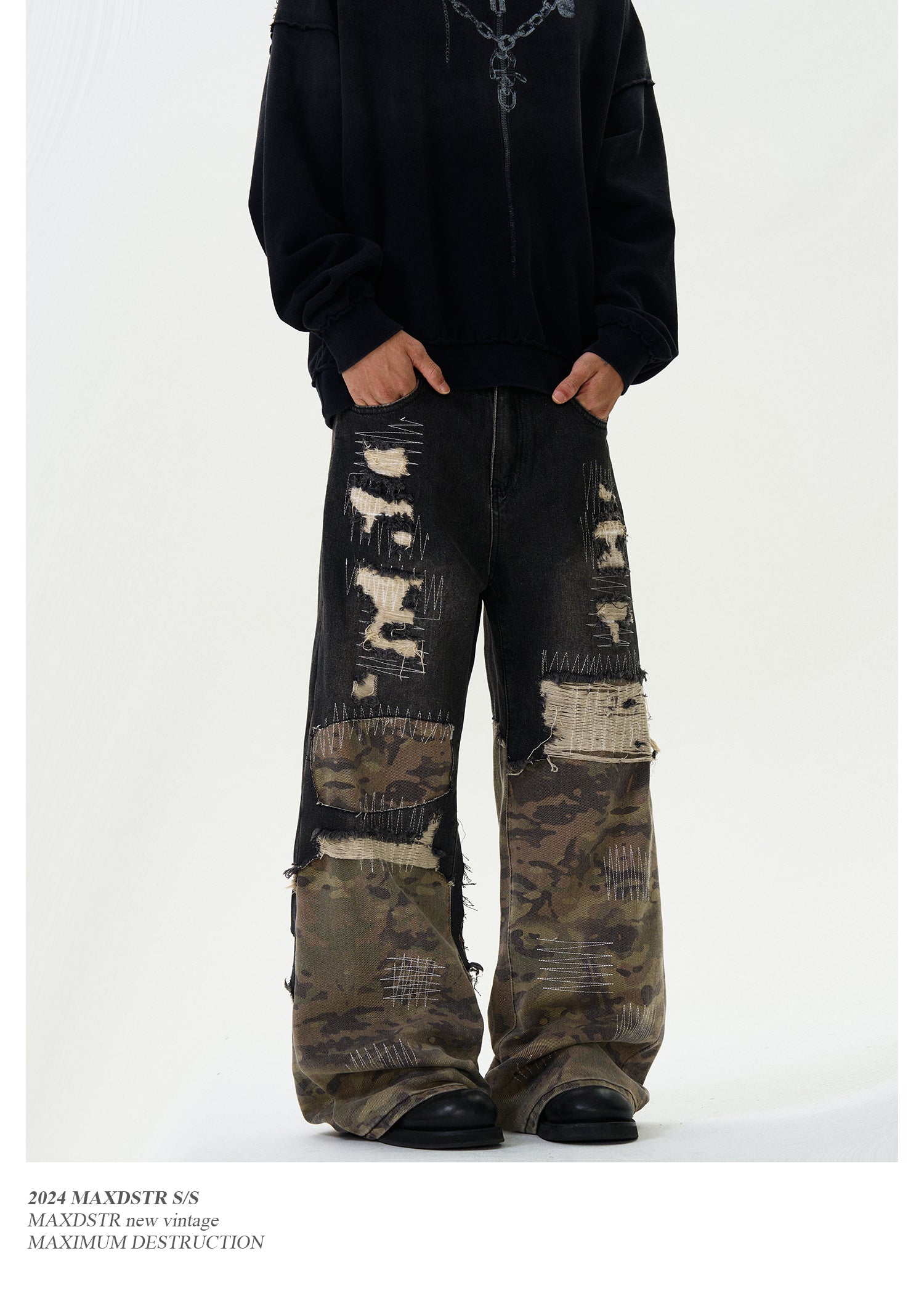 QS059B camouflage pants