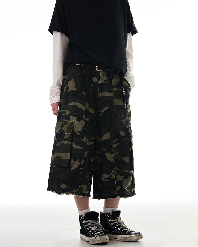 QS427B camouflage shorts