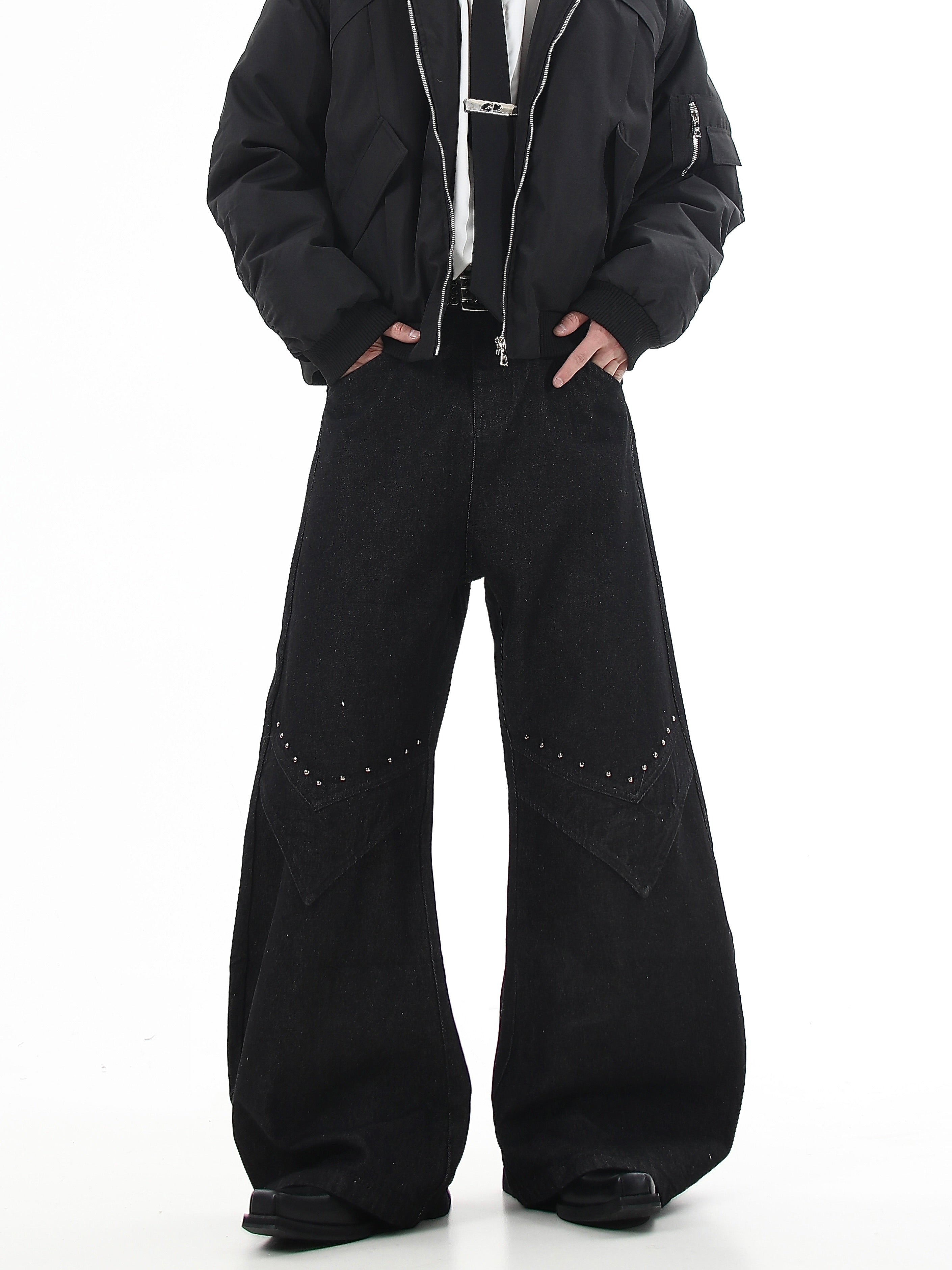 QS400B wide denim
