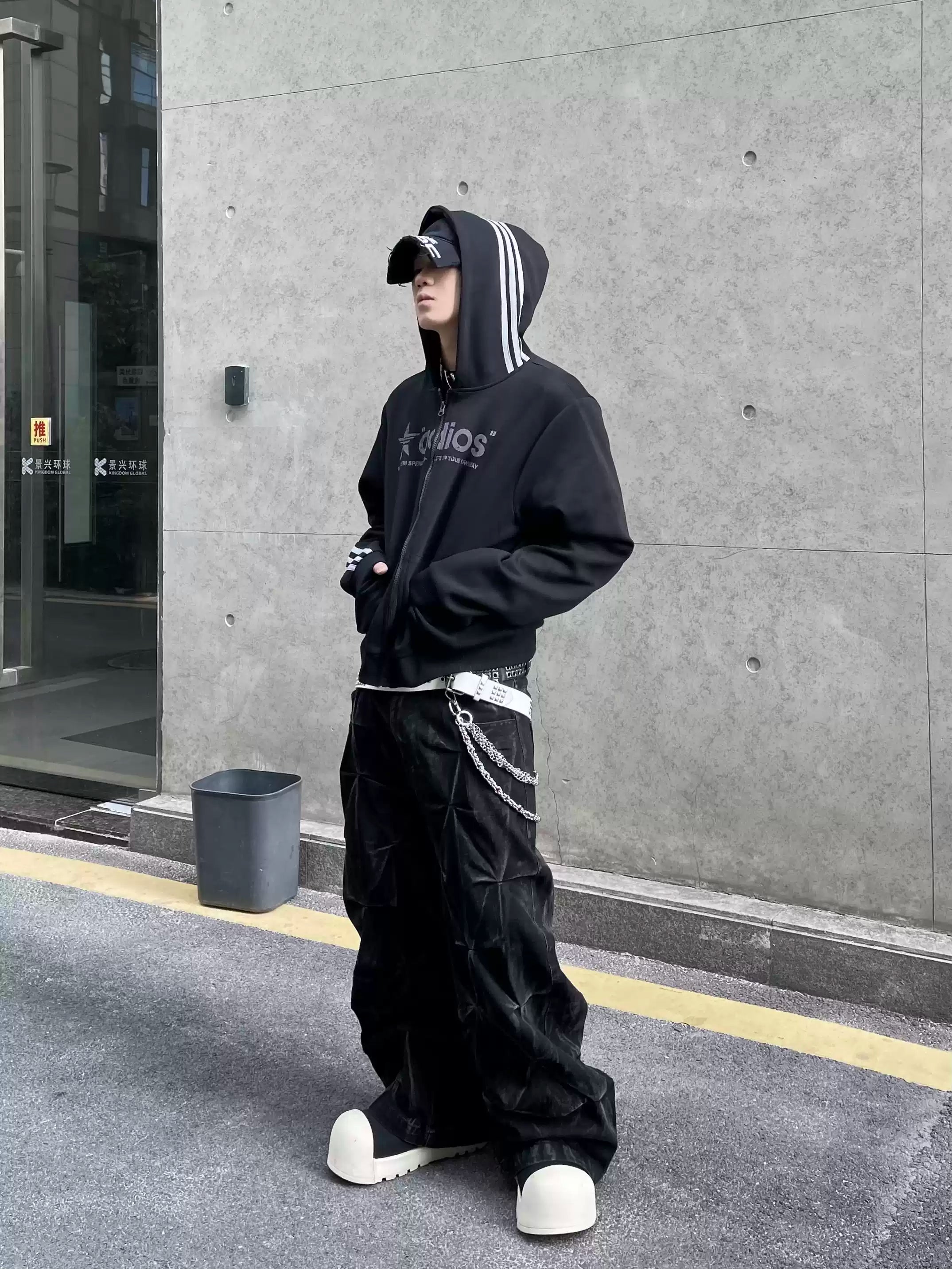 QS299B zip hoodie