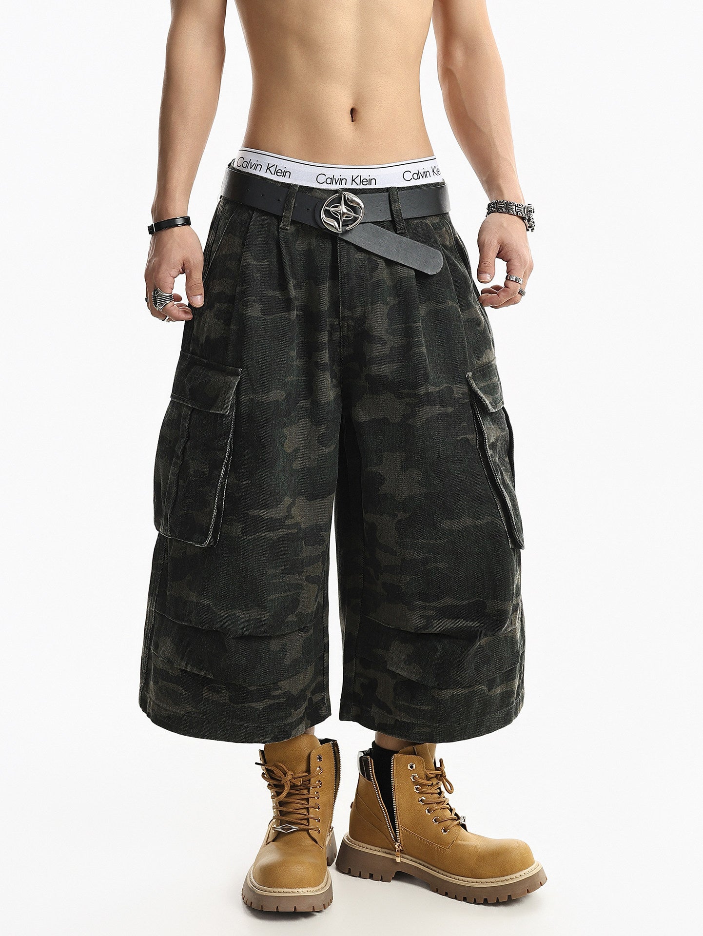 QS791B camouflage shorts
