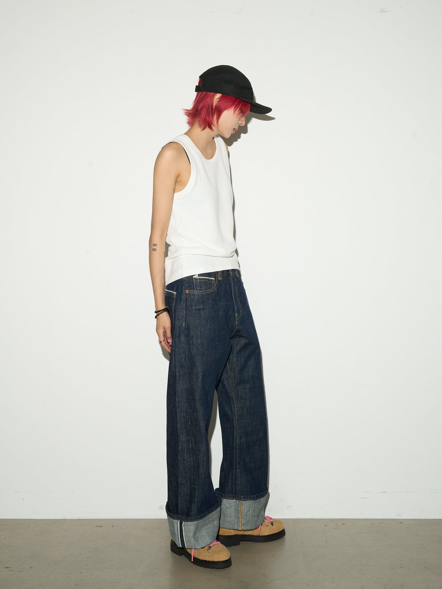 QS574B straight denim