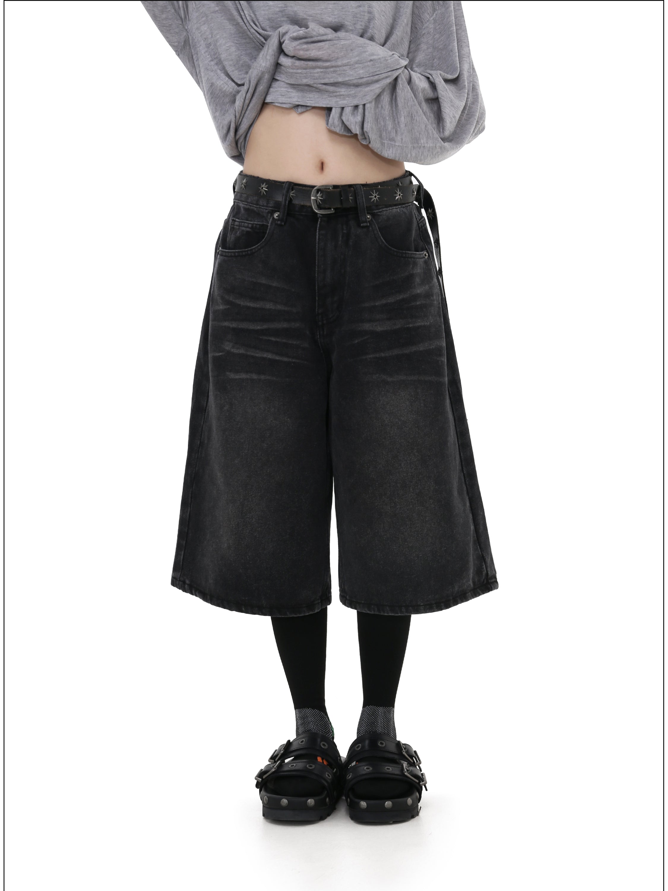 QS428B denim shorts