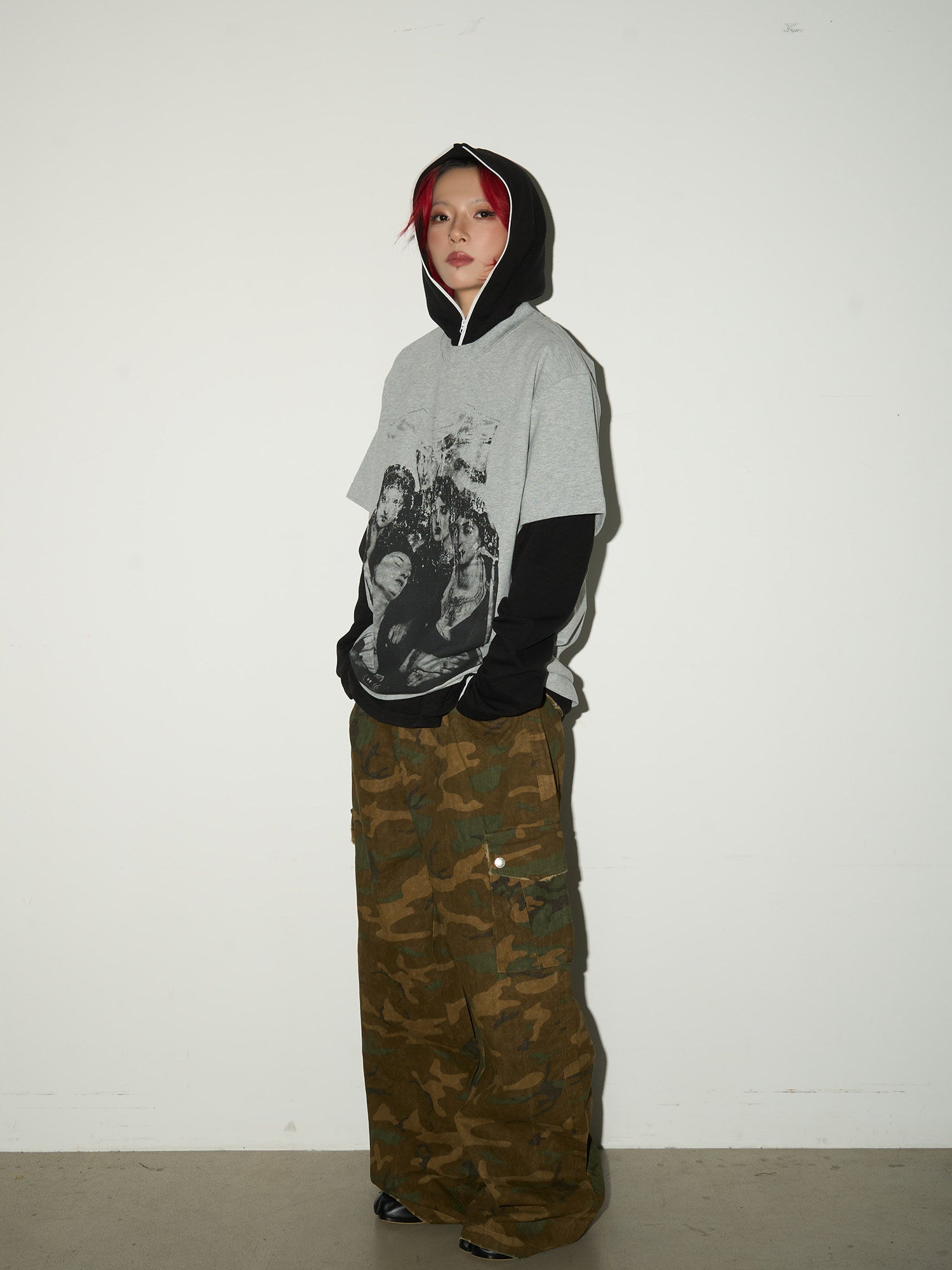 QS682B camouflage pants