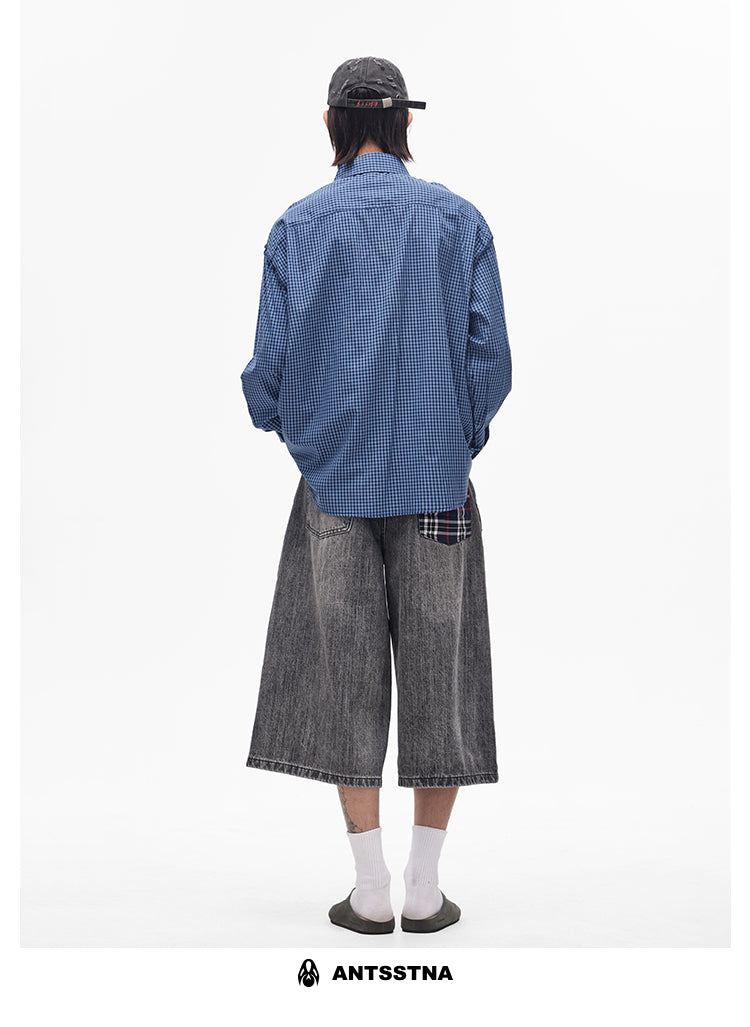 QS419B denim shorts