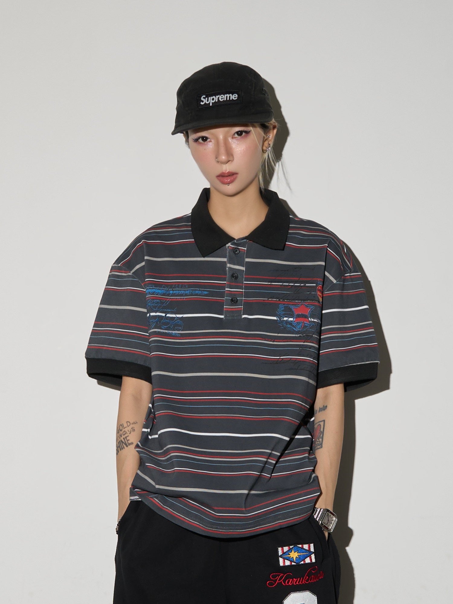 QS856B polo top