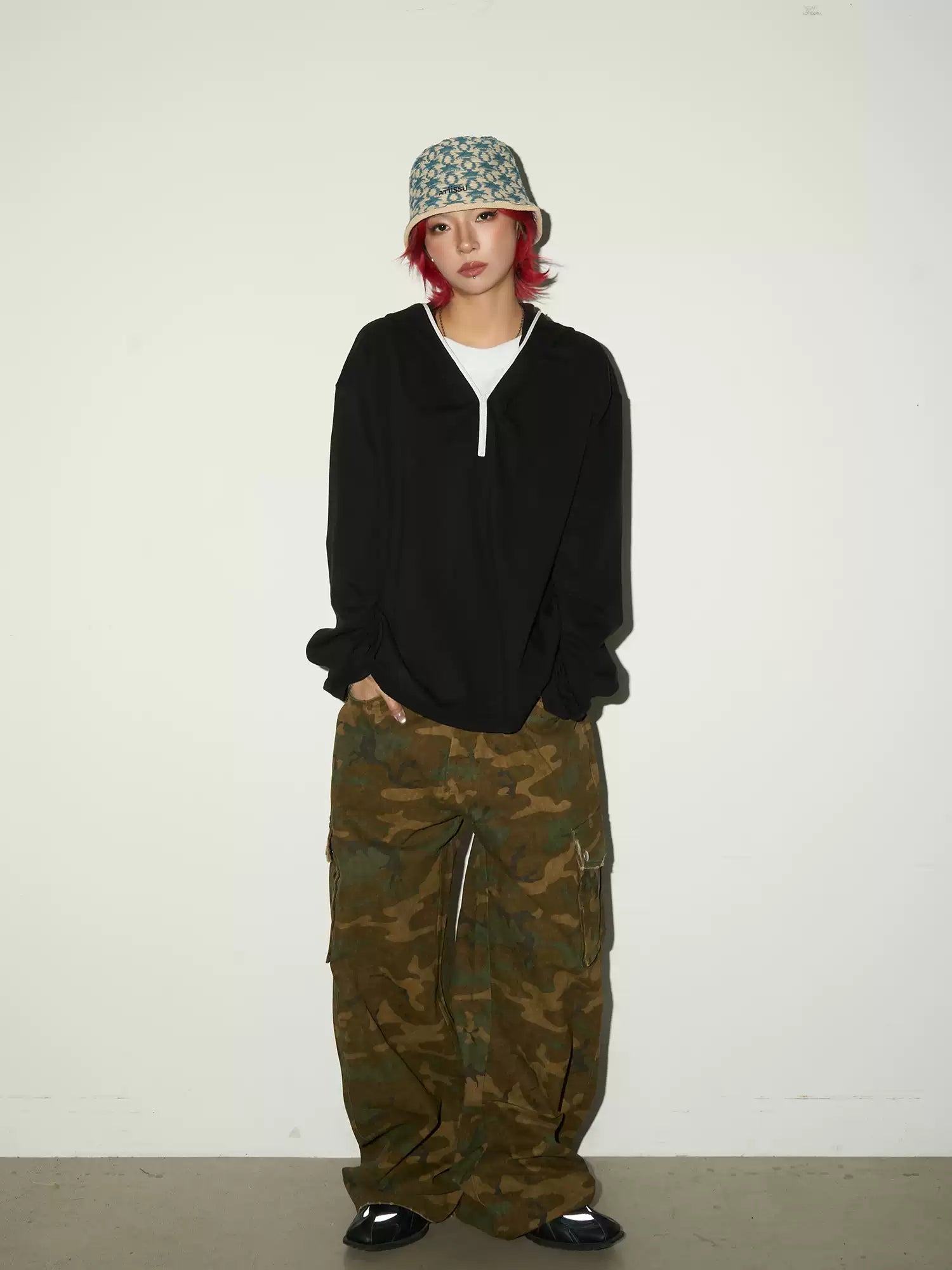 QS682B camouflage pants